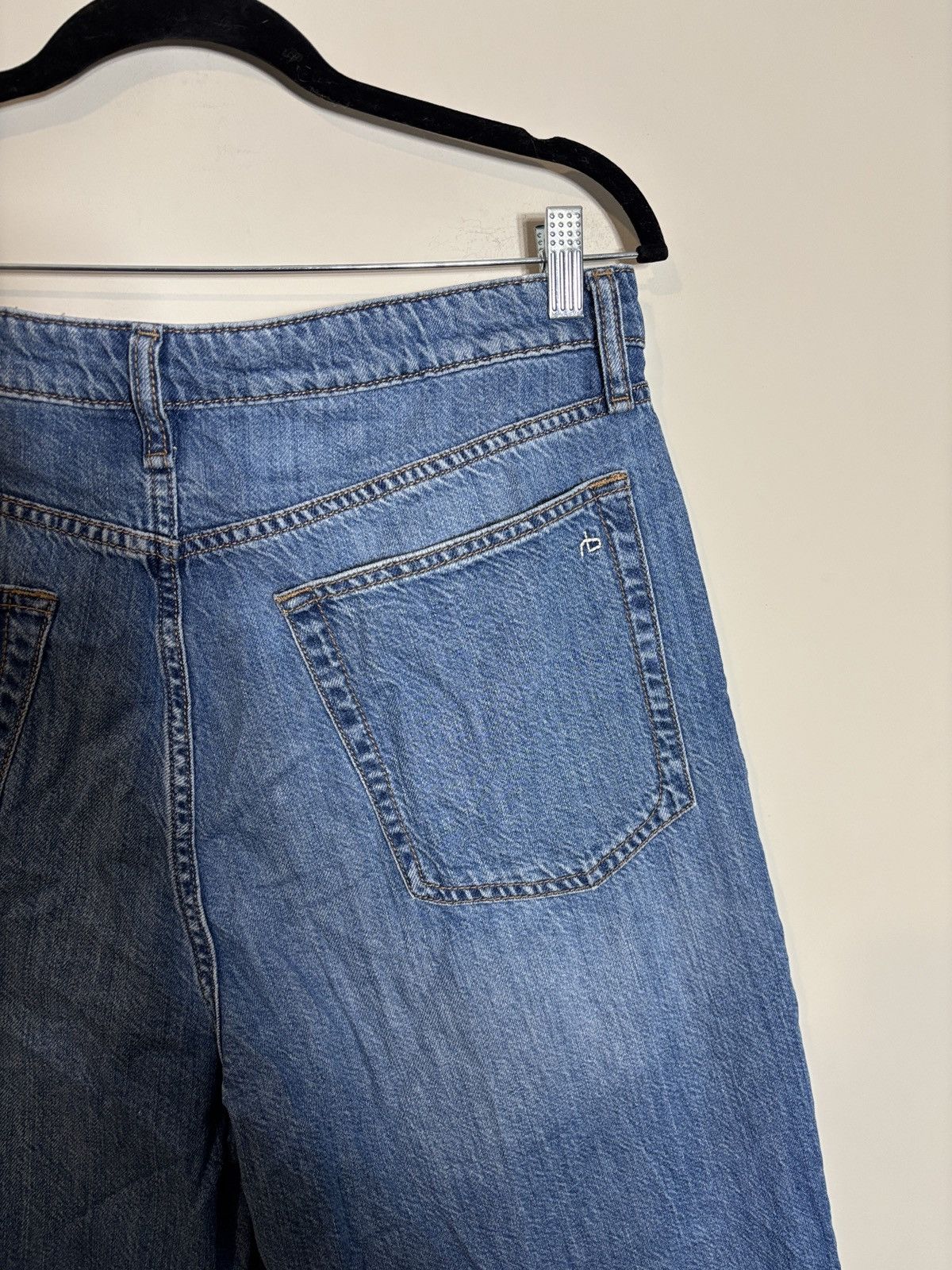 Rag & Bone Rag & Bone Lori Mid Rise Crop Jeans Size 30 Size 33" - 6 Thumbnail