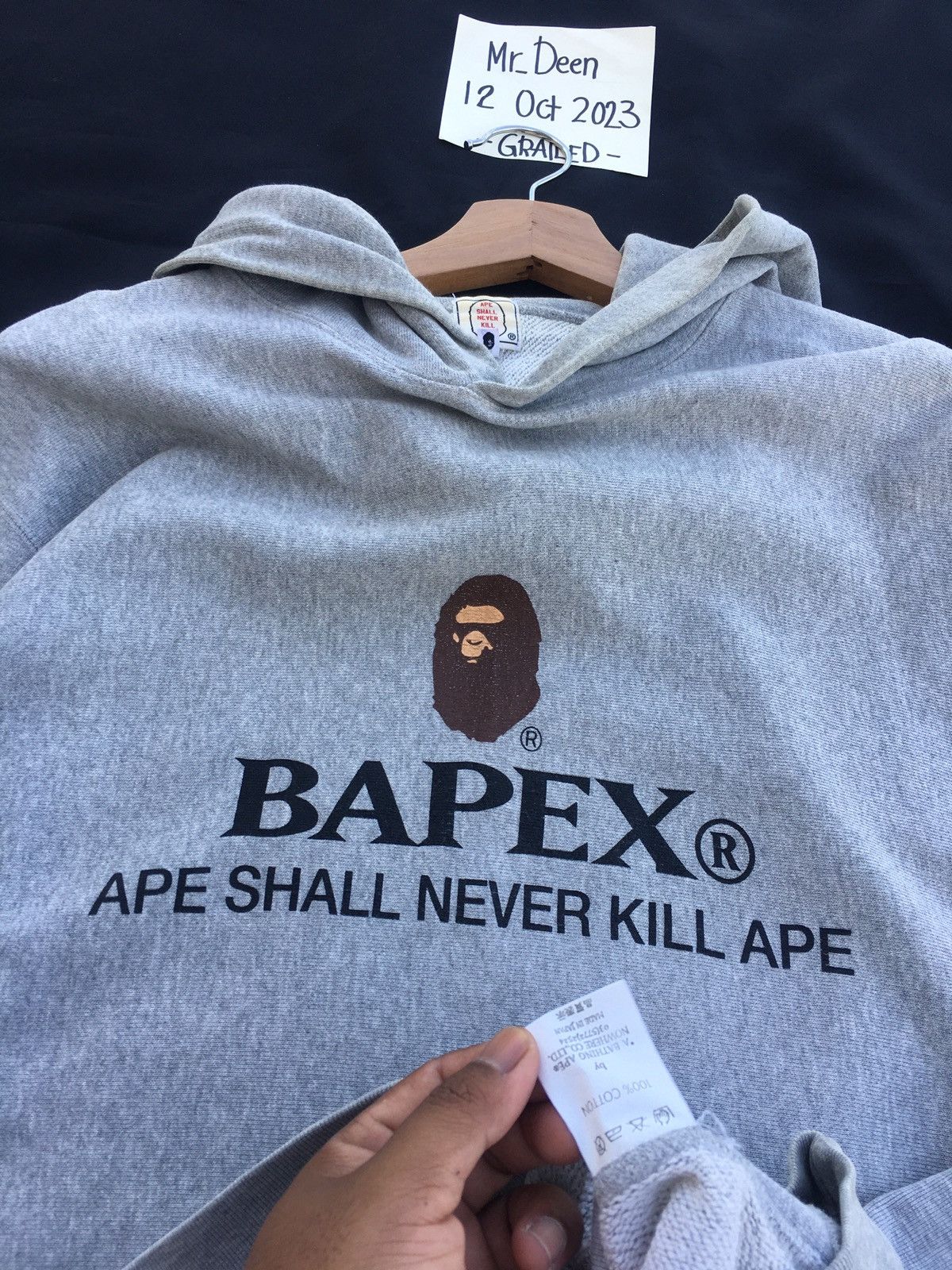 Bape Rare Vintage BAPE BAPEX Sweater Hoodie Size US L / EU 52-54 / 3 - 1 Thumbnail