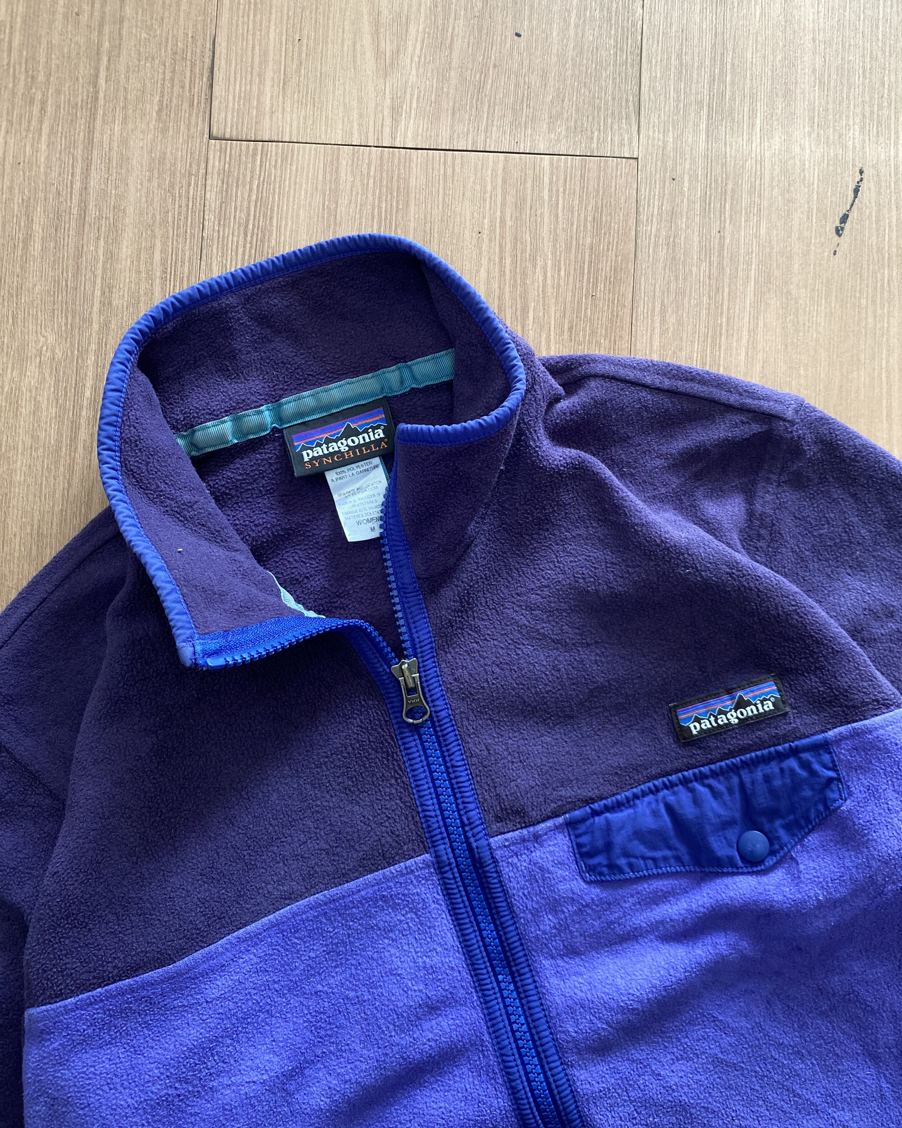 Patagonia Vintage 2000s Patagonia Synchilla Snap T Fleece Size M / US 6-8 / IT 42-44 - 4 Thumbnail