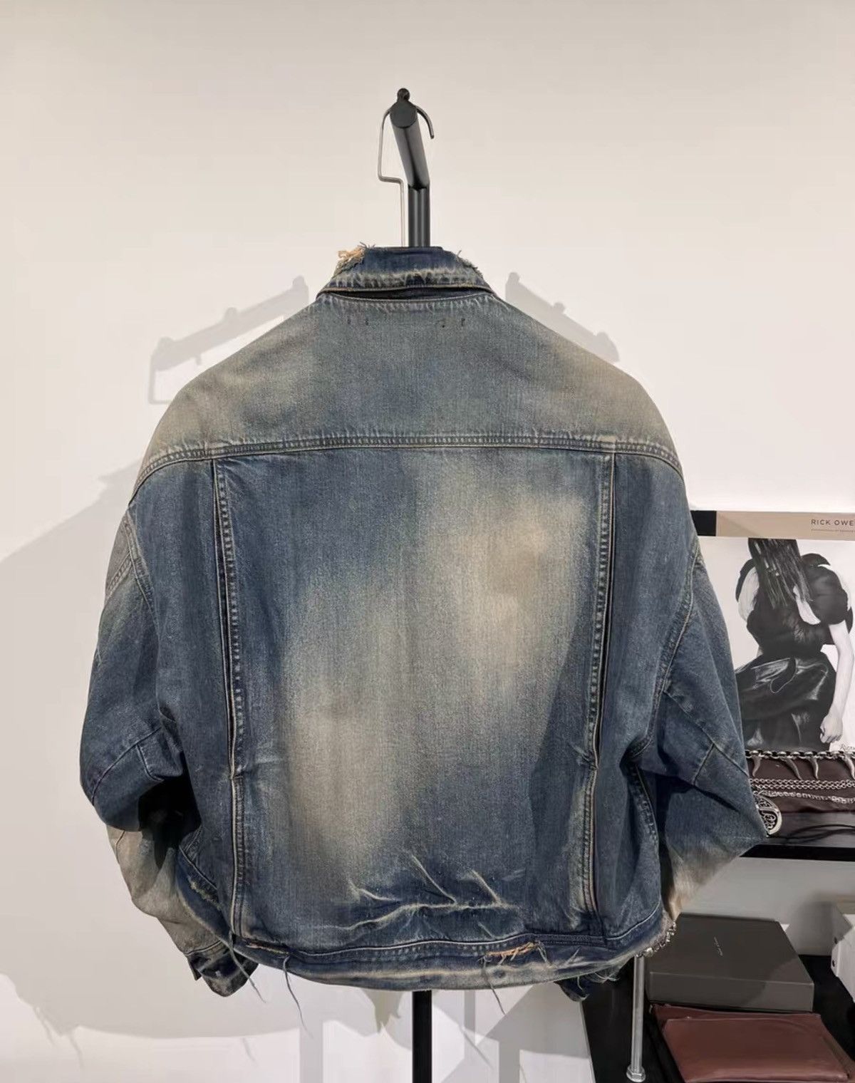 Julius Julius Oversized Water-Stain Distressed Jacket Size US M / EU 48-50 / 2 - 2 Thumbnail