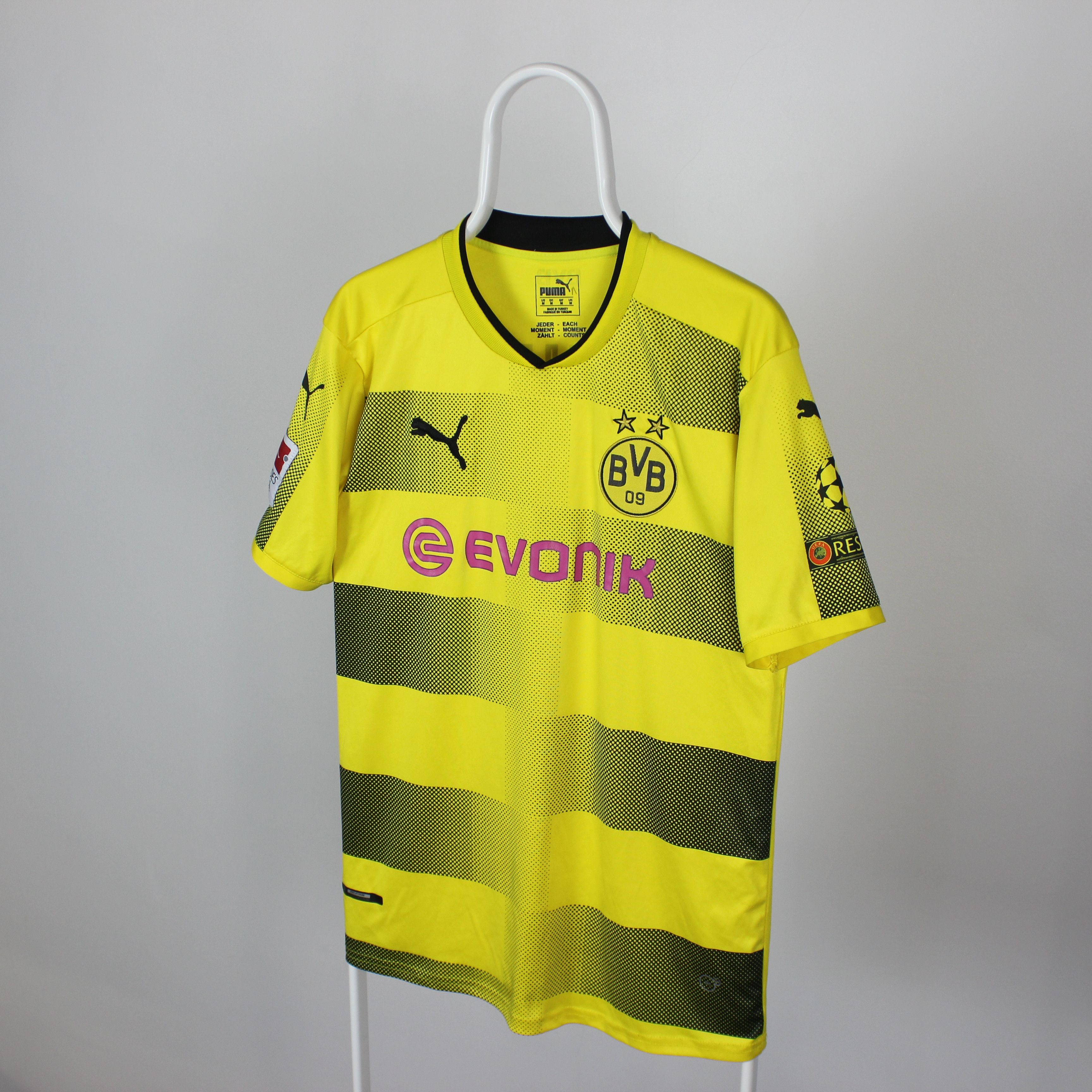 Puma BORUSSIA DORTMUND 2017 2018 Home Football Shirt Jersey Puma Size US M / EU 48-50 / 2 - 2 Thumbnail