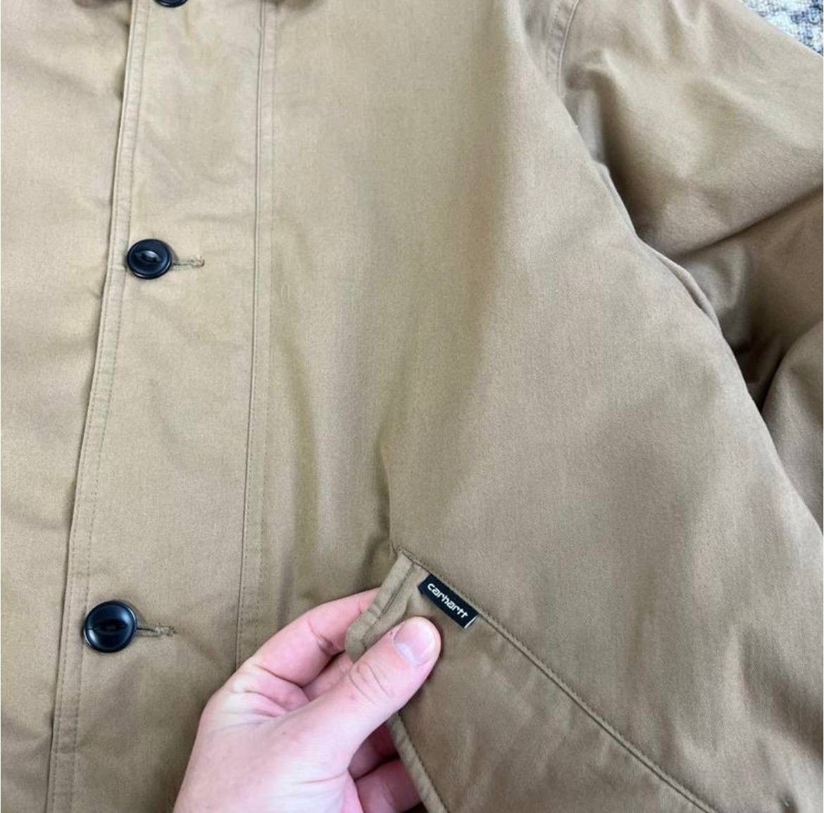 Carhartt Wip Carhartt WIP Vintage Y2K Sherpa Declan Jacket Size US L / EU 52-54 / 3 - 4 Thumbnail