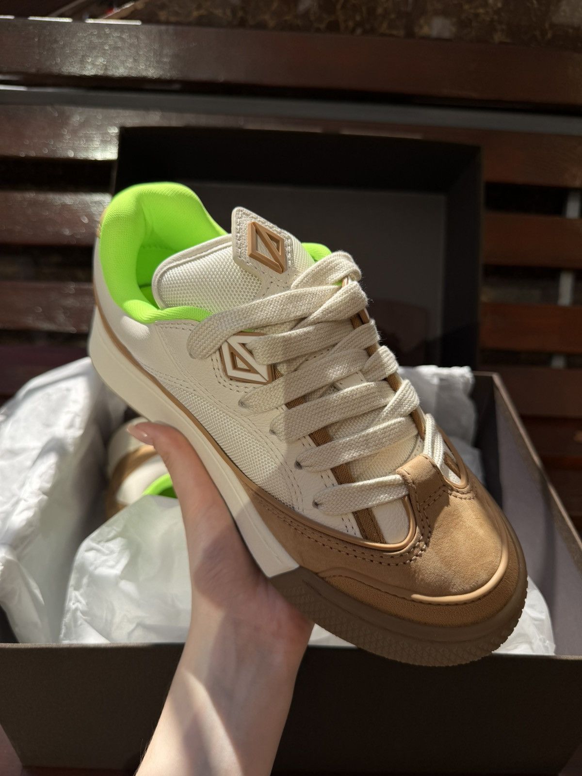 Dior × Travis Scott Dior x Travis Scott Cactus Jack B713 Jack' Cream Size US 8 / IT 38 - 3 Thumbnail