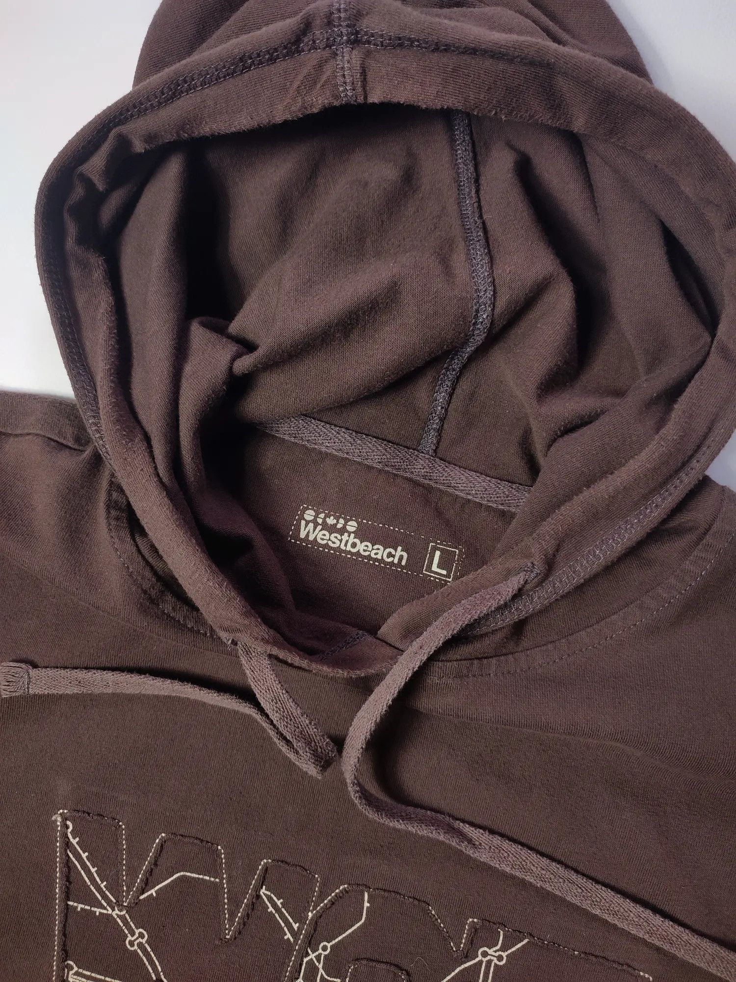 Vintage × Westbeach Vintage Westbeach Logo Canada Long sleeve skate Hoodie Size US L / EU 52-54 / 3 - 7 Thumbnail