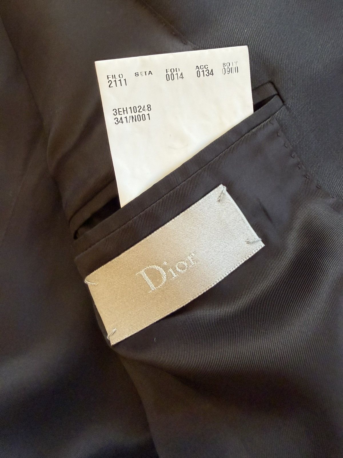 Dior David Bowie - Dior Homme ‘Follow Me’ Cutaway Blazer Size 46R - 10 Thumbnail