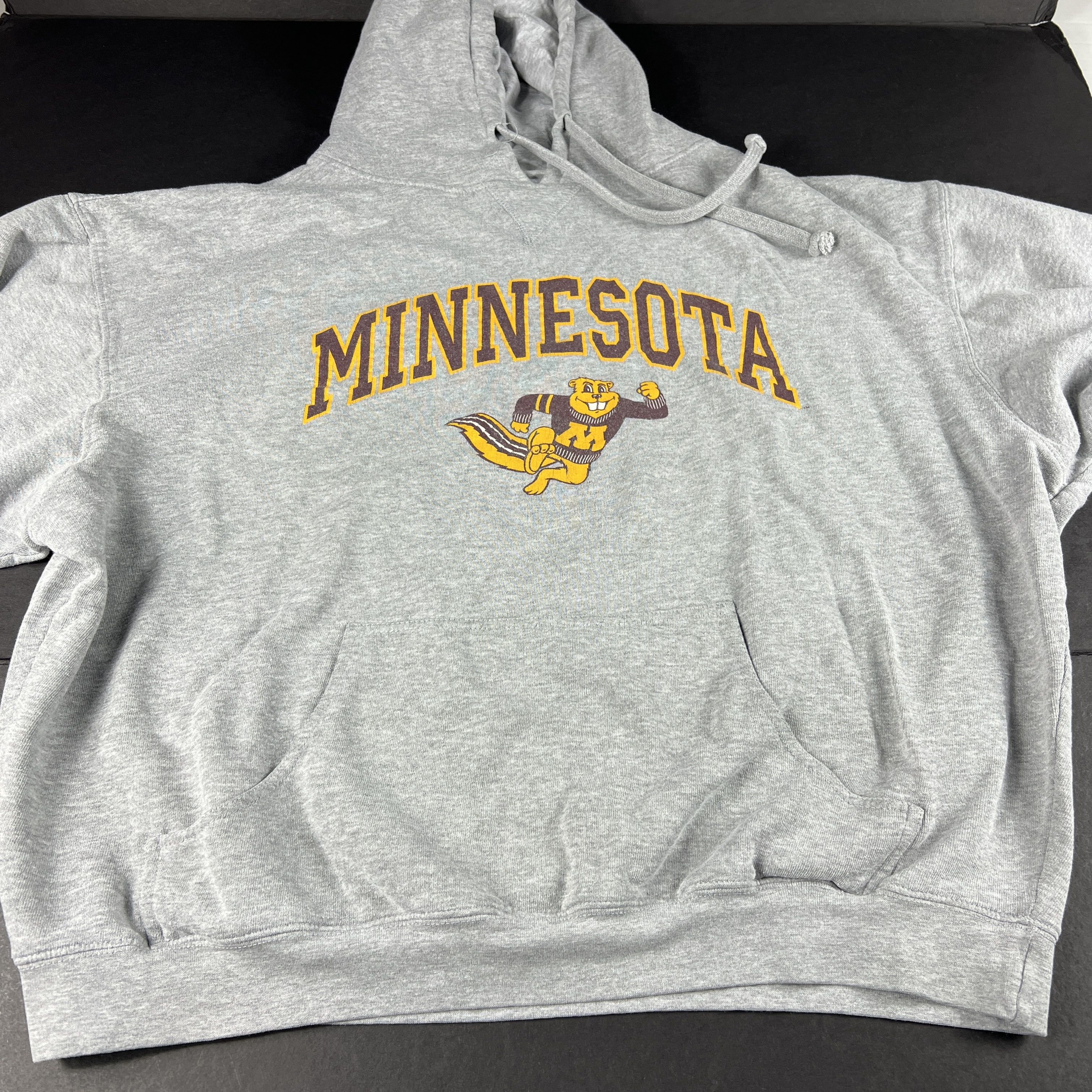 NCAA × Vintage Y2K Minnesota Golden Gophers Sweatshirt Faded Logo Hoodie Size US L / EU 52-54 / 3 - 8 Thumbnail