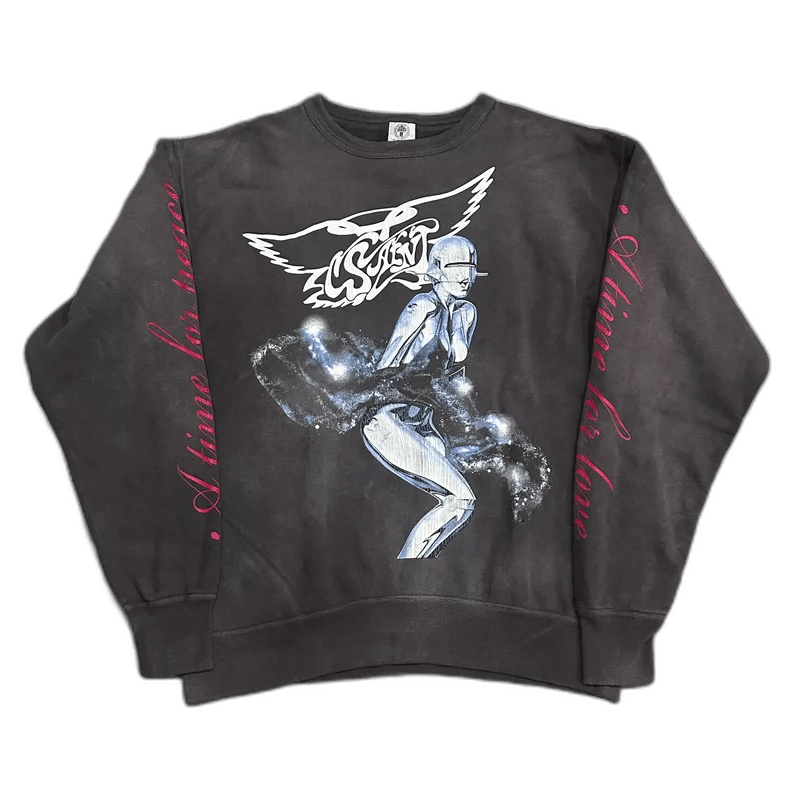 Saint Michael Saint Michael Long Sleeve Graphic Sweatshirt Size US L / EU 52-54 / 3 - 1 Thumbnail
