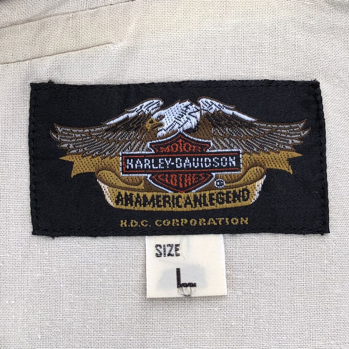 Harley Davidson Vintage Harley Davidson Sun Faded Light Jacket Size US L / EU 52-54 / 3 - 12 Thumbnail