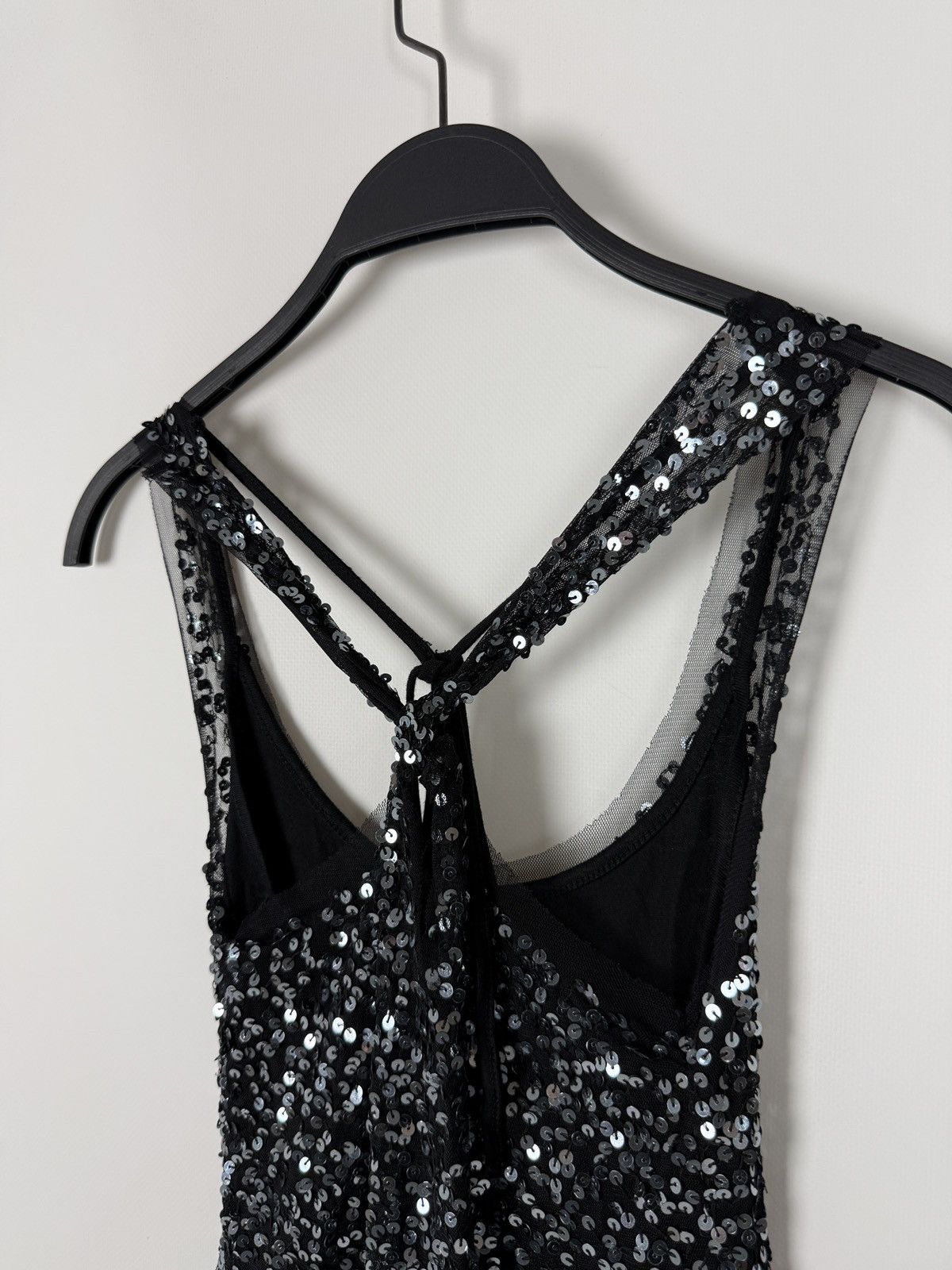 Vintage Y2K Vintage Bay Layered Sheer Mesh Sequin Tank Top Size M / US 6-8 / IT 42-44 - 6 Thumbnail