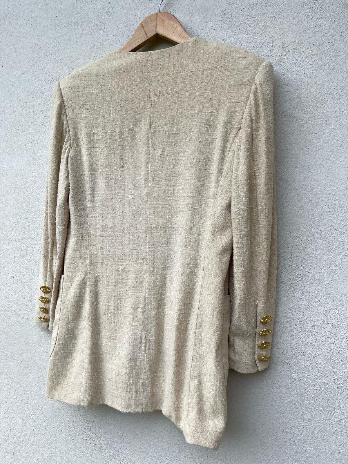 Gucci × Vintage Vintage Gucci Silk Coat Jacket Size S / US 4 / IT 40 - 10 Thumbnail