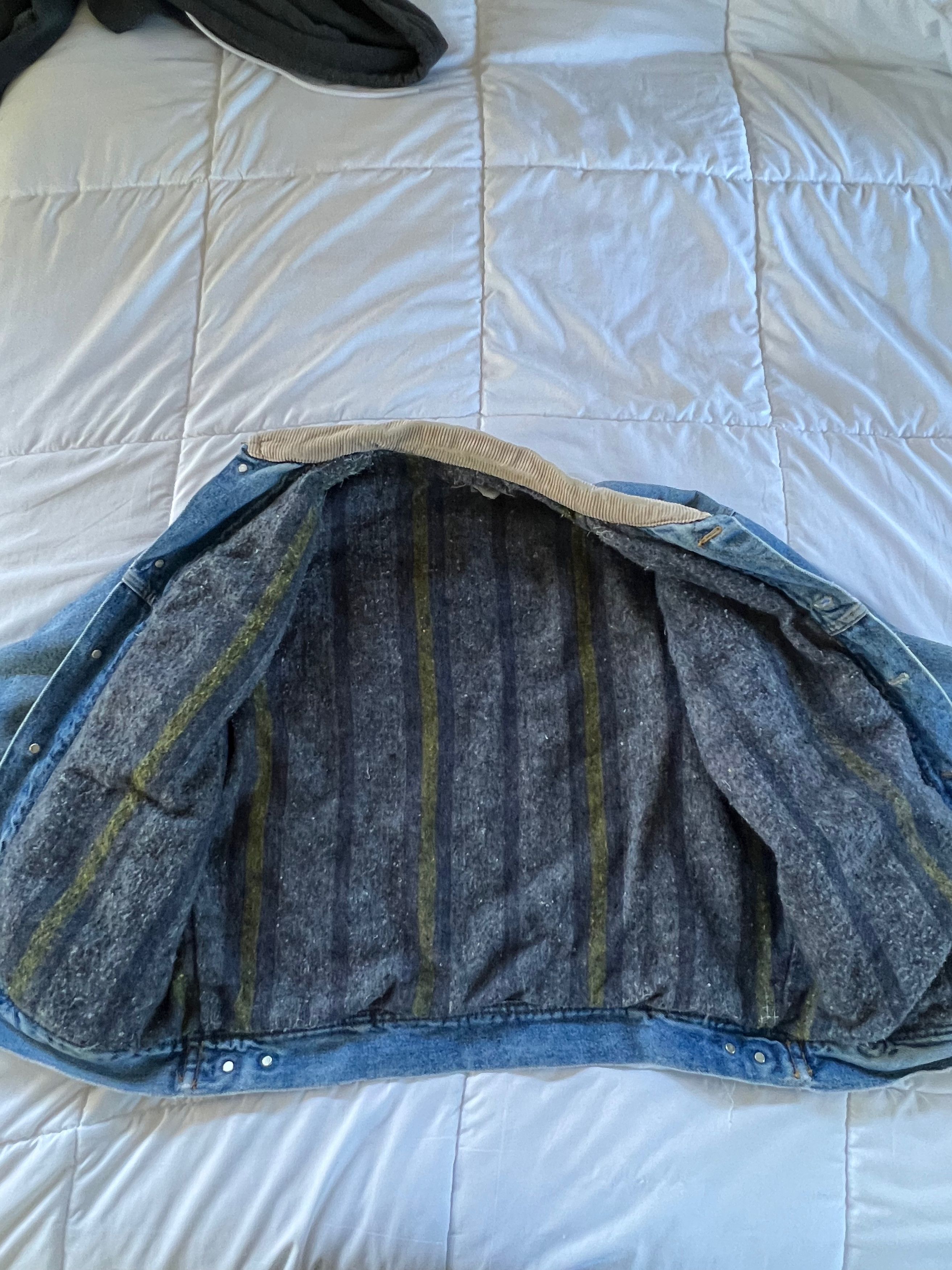 Vintage Vintage Riders Blanket Lined Jean/Denim Trucker Jacket Size US M / EU 48-50 / 2 - 3 Thumbnail