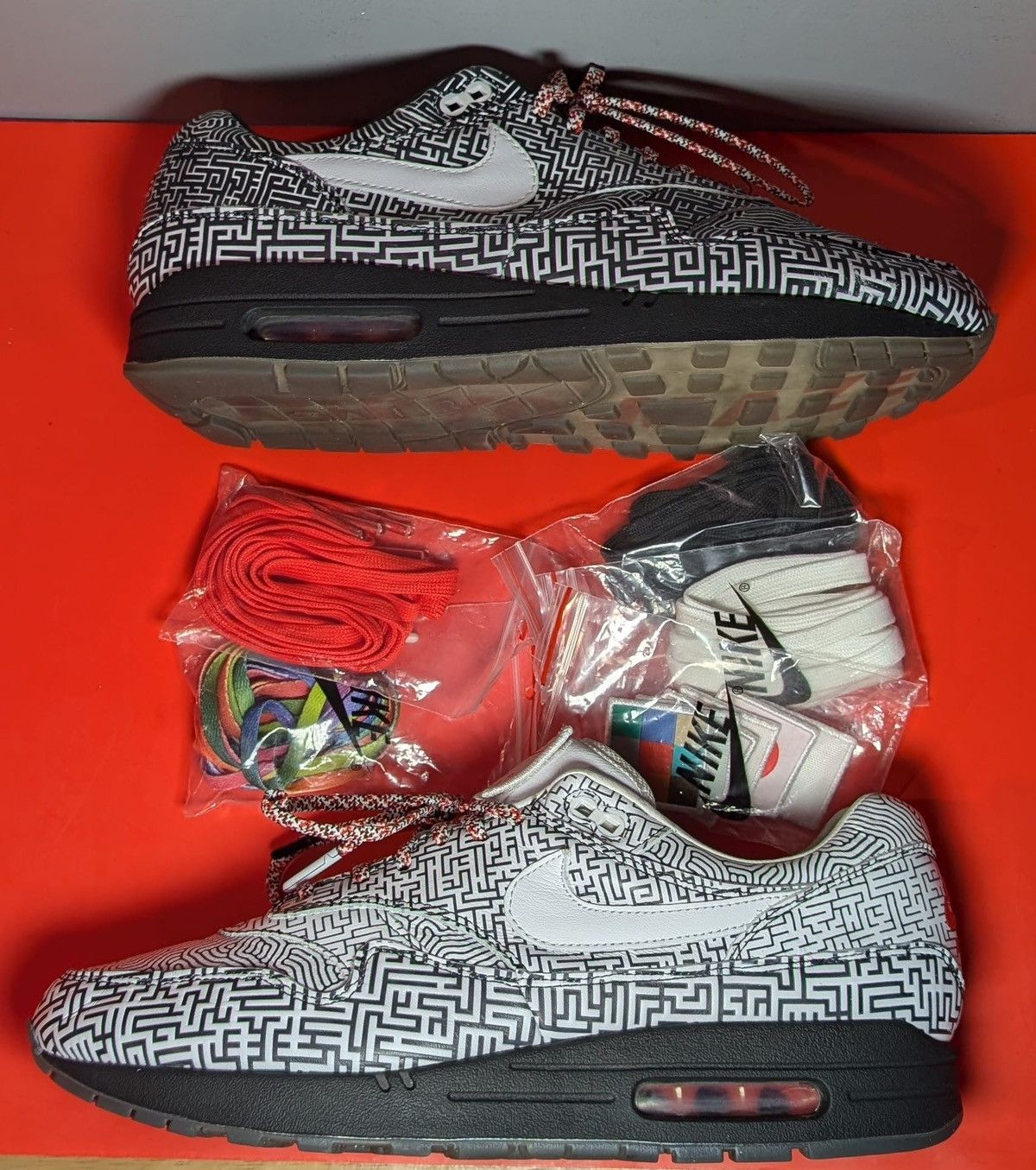 Nike Size 11 - Nike Air Max 1 On Air: Tokyo Maze Size US 11 / EU 44 - 2 Thumbnail