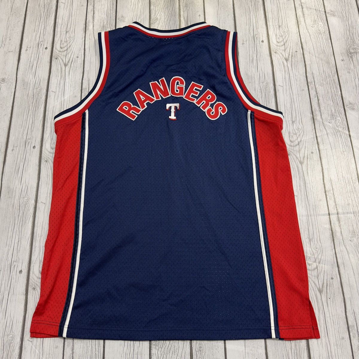 Lee × MLB × Vintage Vintage Texas Rangers basketball jersey Size US XL / EU 56 / 4 - 2 Thumbnail