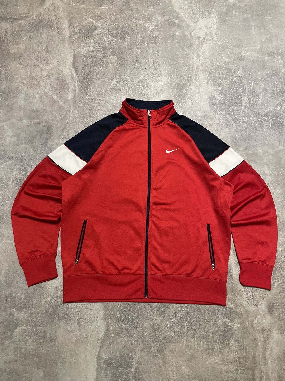 Nike × Vintage Vintage Nike Track Jacket XXL Size US XXL / EU 58 / 5 - 1 Thumbnail