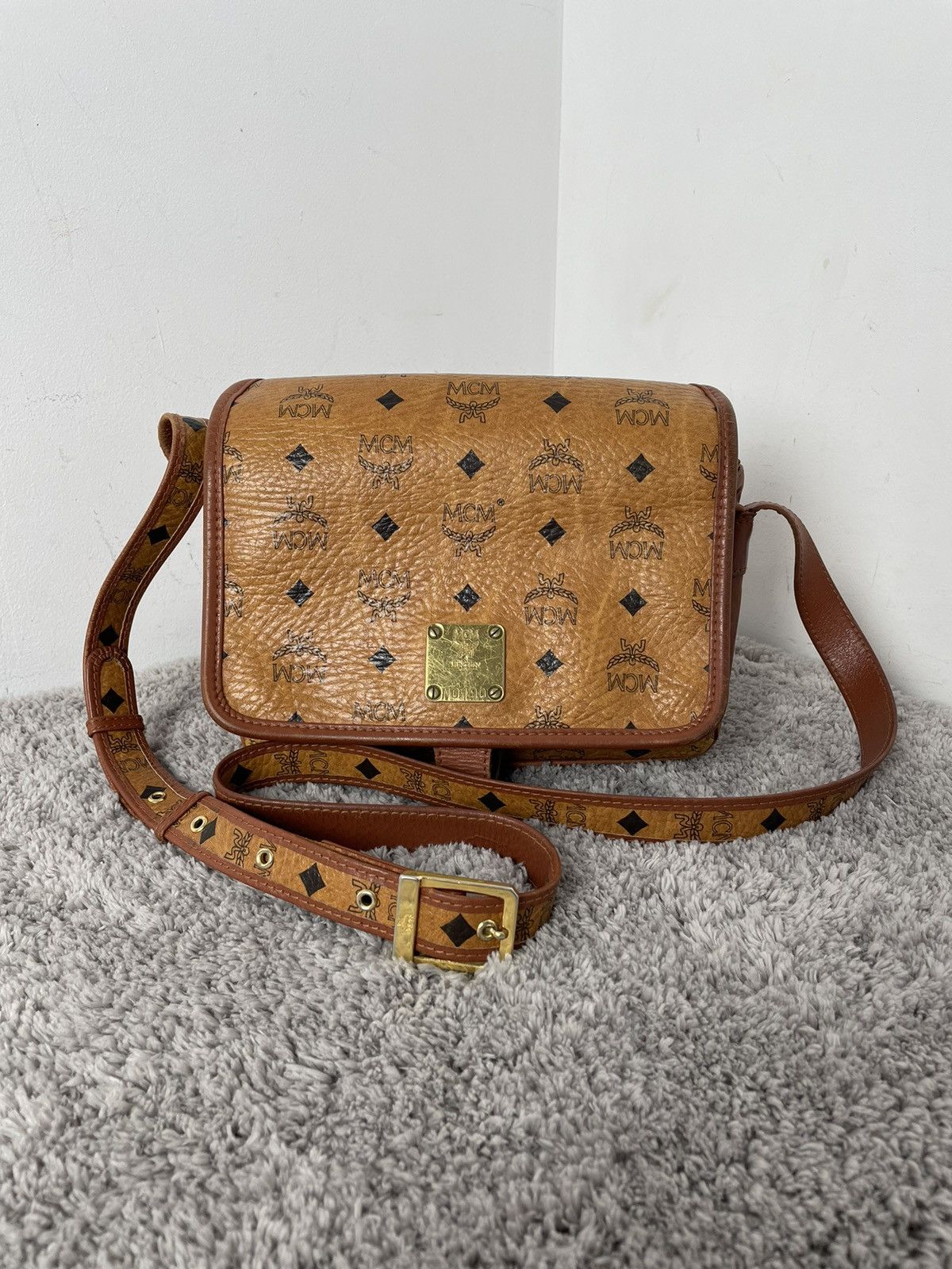 MCM MCM messenger Crossbody Bag monogram N0190 Size ONE SIZE - 1 Thumbnail