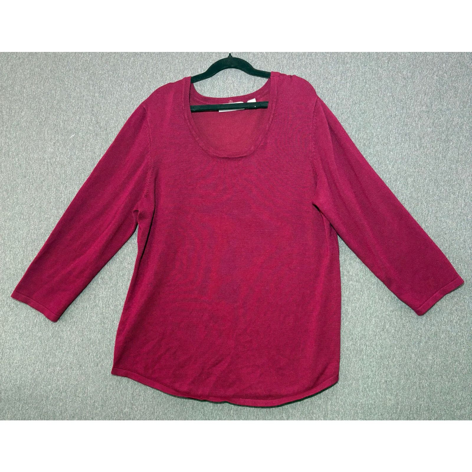 Other Kim Rogers | Women's Solid Soft Cardigan Sweater | Large Size L / US 10 / IT 46 - 1 Thumbnail