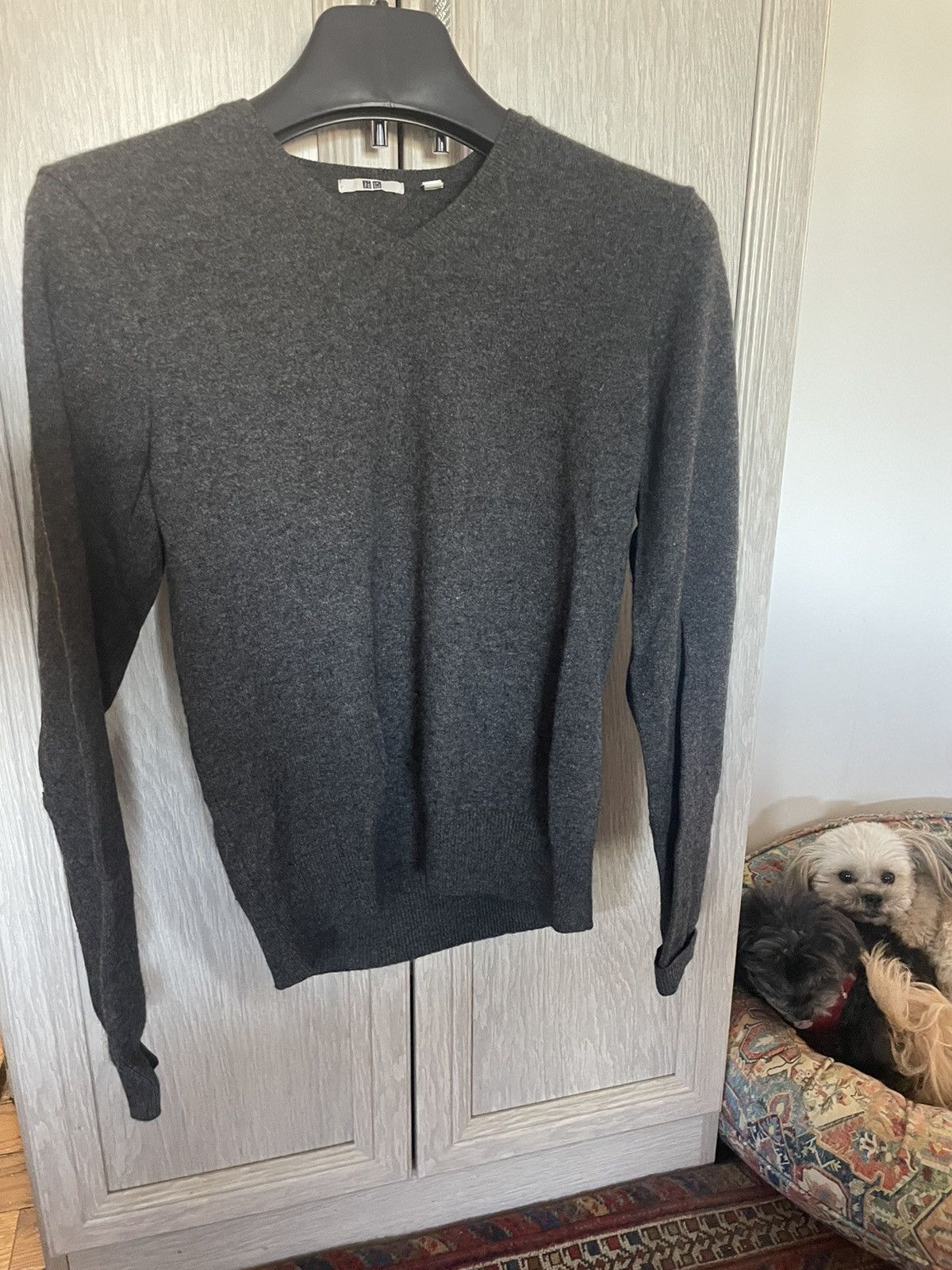 Uniqlo × Vintage Uniqlo Cashmere Vneck Size US XS / EU 42 / 0 - 1 Thumbnail