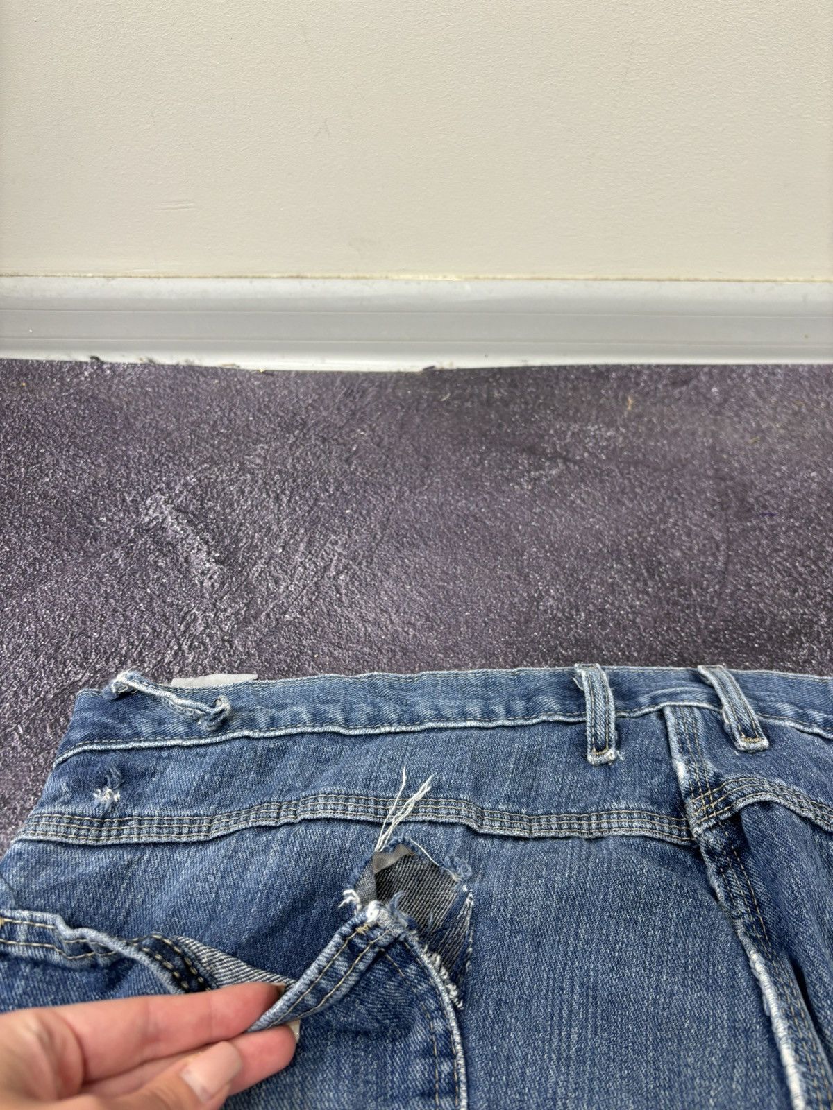 Dickies Vintage Dickies USA Hype Y2K Denim Baggy Jeans Size US 42 / EU 58 - 8 Thumbnail