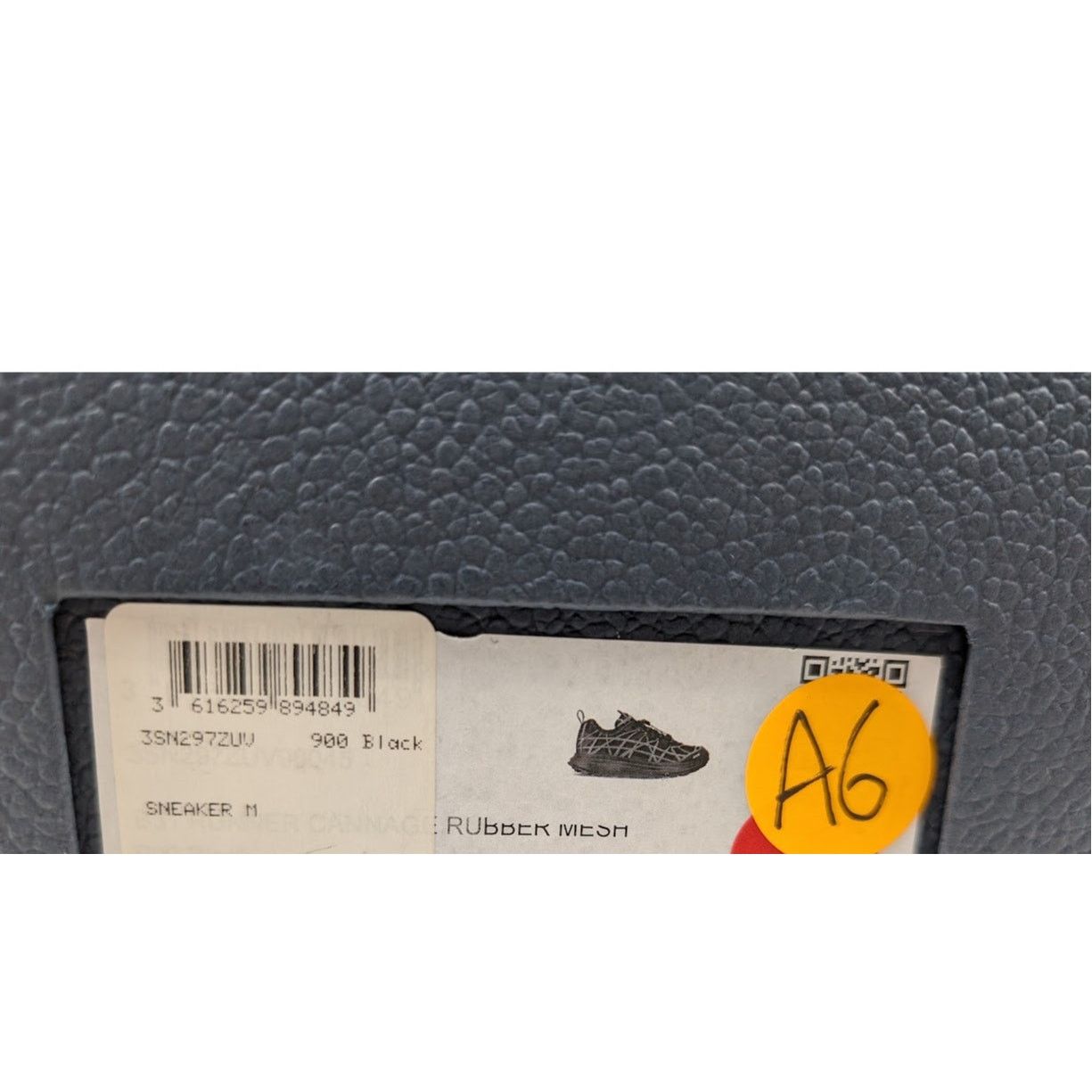 Dior o1rshd1 B31 Rubber Mesh Sneakers in Black Size US 12 / EU 45 - 22 Thumbnail