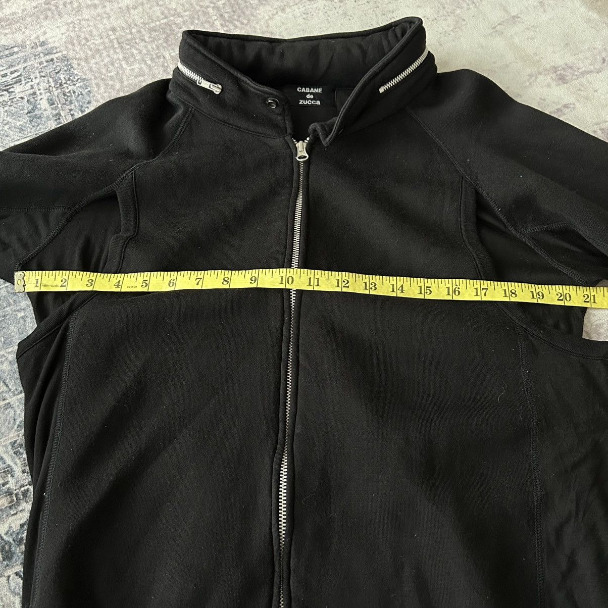 CABANE de ZUCCa Issey Miyake Zucca Zipper Hoodie Size US M / EU 48-50 / 2 - 12 Thumbnail