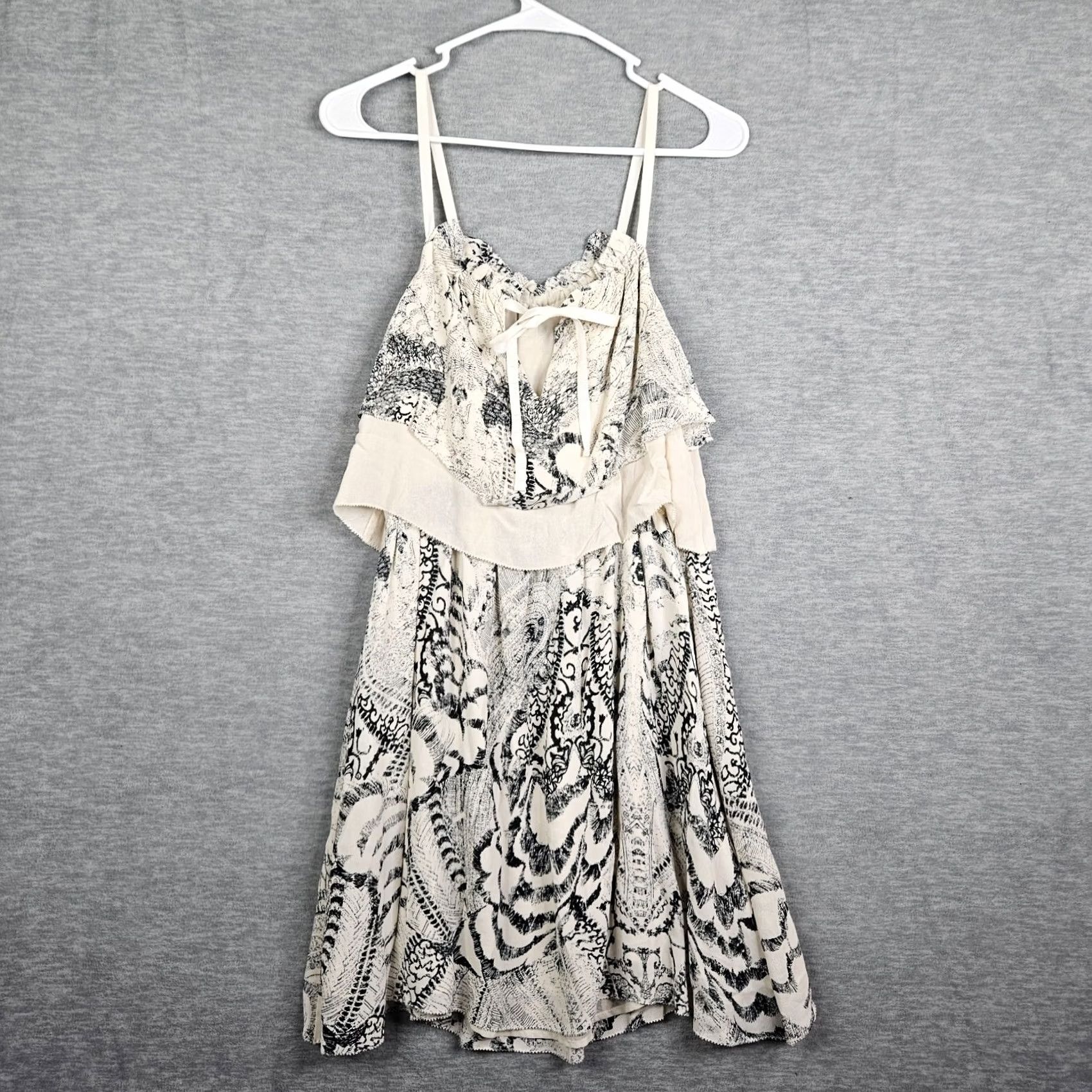 Madison MADISON Marcus Spaghetti Floral Printed Women's Dress XS Size XS / US 0-2 / IT 36-38 - 2 Thumbnail
