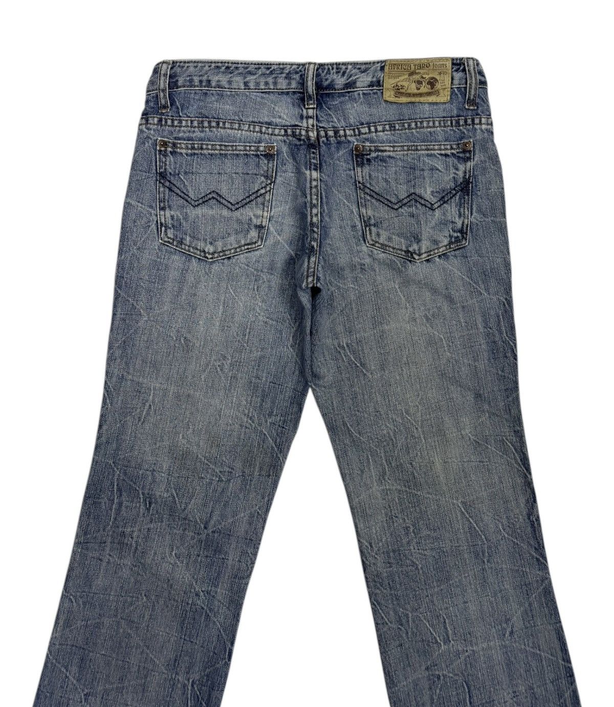 Beauty Beast × Hysteric Glamour AFT Japan Flare Jeans Bootcut Distressed Denim Size 31" - 8 Thumbnail
