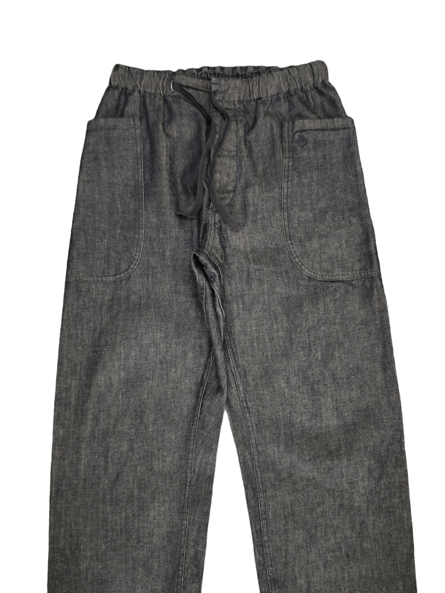 Orcival Orcival France Indigo Workwear Drawstring Relaxed Pants Size US 31 - 2 Thumbnail