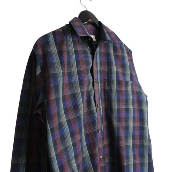 Vintage Vintage Arnold Palmer Collared Plaid Men's Button Down Shirt Size US S / EU 44-46 / 1 - 2 Thumbnail