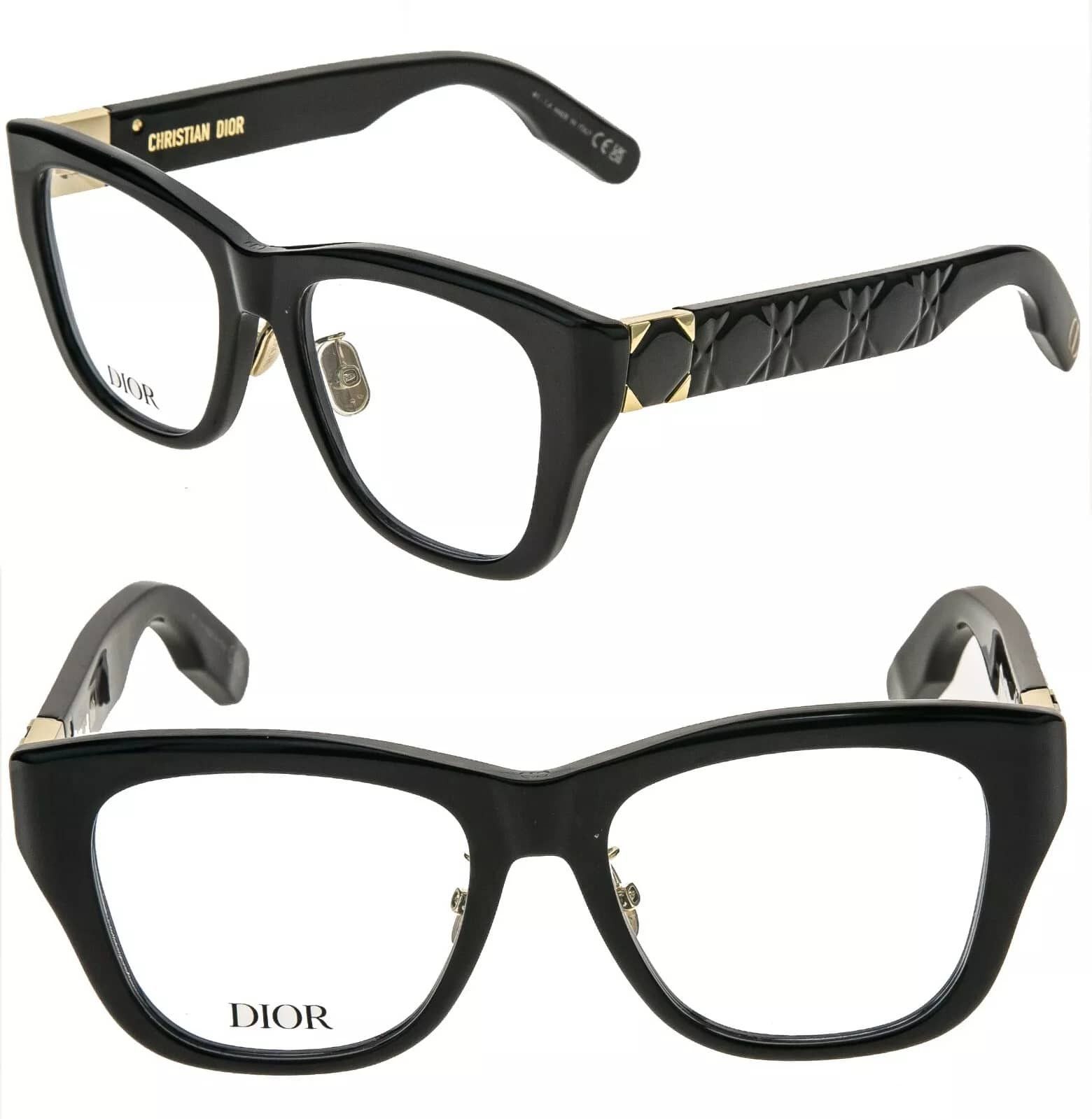 Christian Dior Monsieur CHRISTIAN DIOR LADY9520O S1F Black Eyeglasses 95.20 CD50099F Size ONE SIZE - 1 Thumbnail