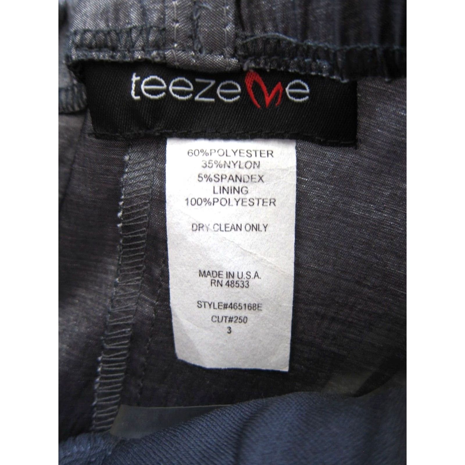 Vintage VINTAGE Teeze Me One Shoulder Silver Stretch Ruched Prom Dress XS Womens Size XS / US 0-2 / IT 36-38 - 4 Thumbnail