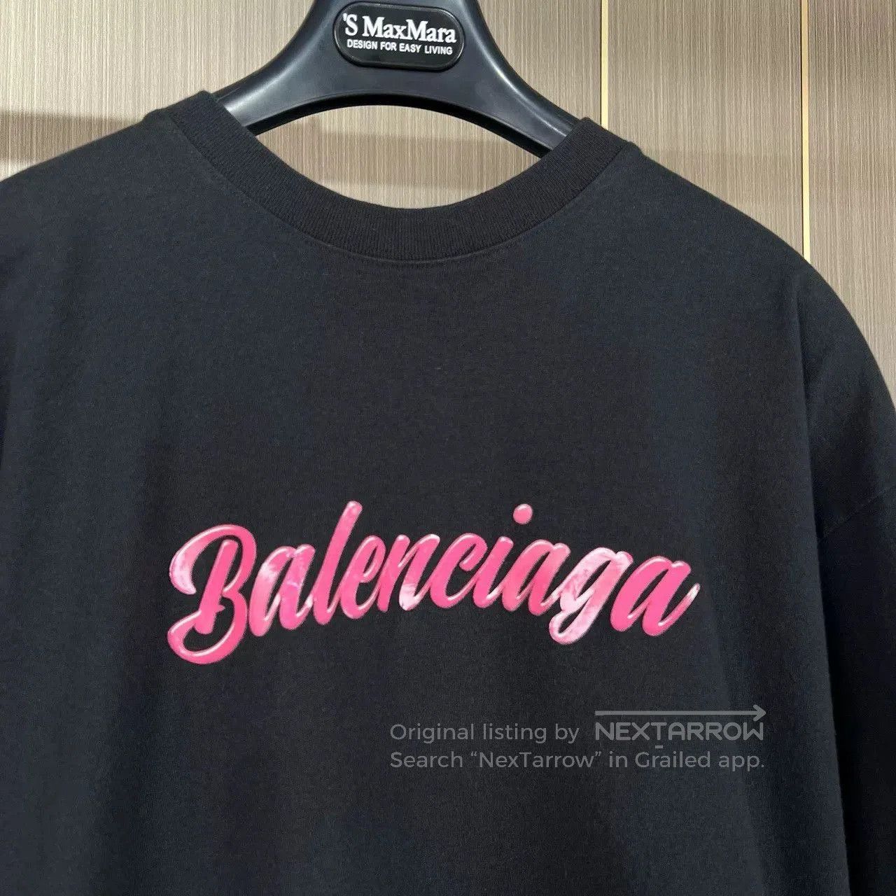 Balenciaga balenciaga short sleeve printed t. Size S / US 4 / IT 40 - 3 Thumbnail