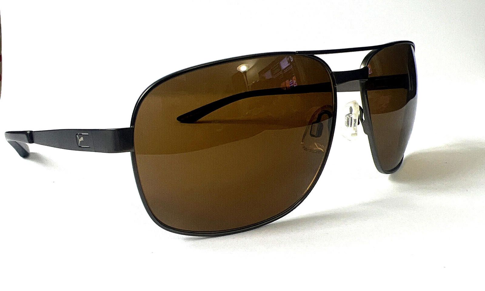 Puma Puma PU0101S 002 Blade Gray Square Sunglasses 62-15 135 New Size ONE SIZE - 5 Thumbnail