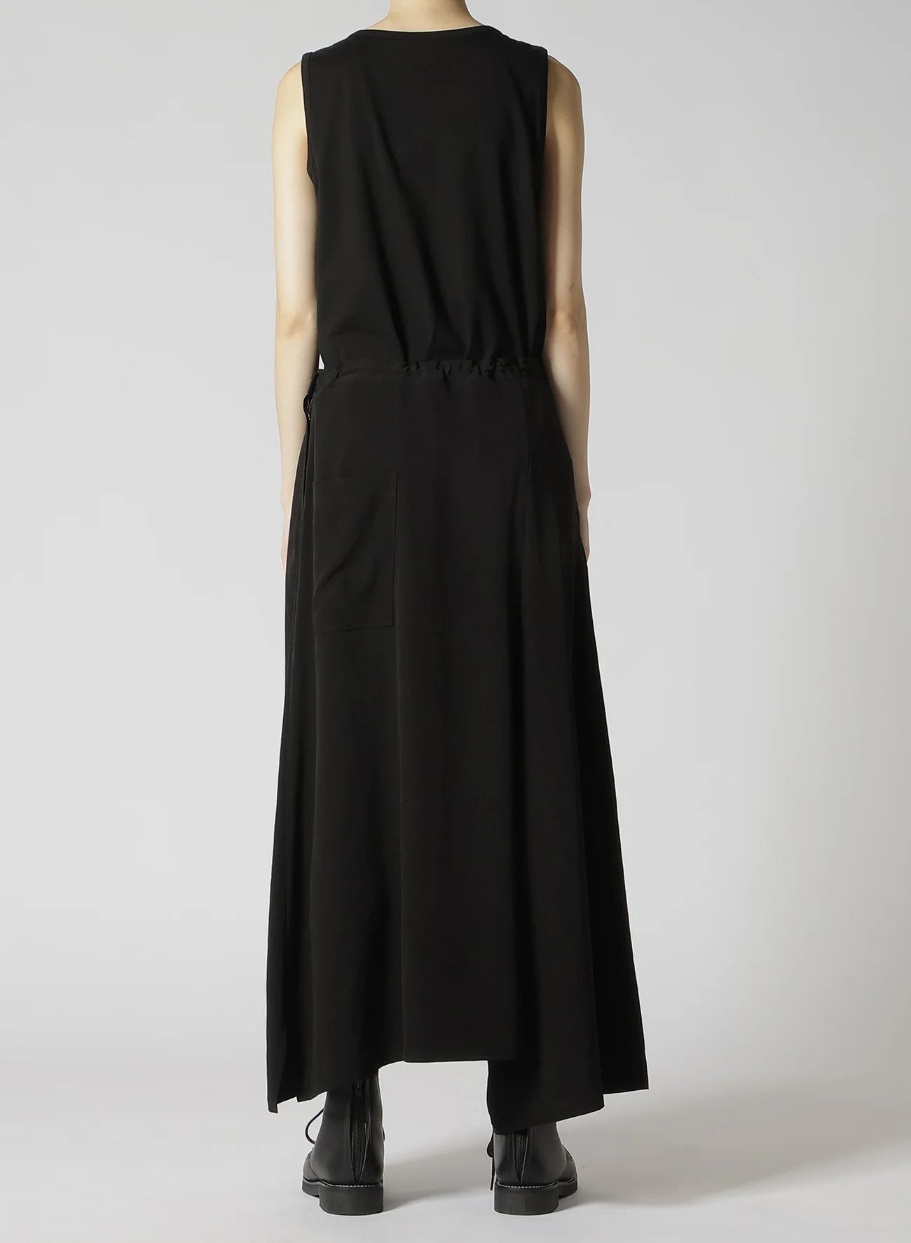 Yohji Yamamoto Yohji Yamamoto Y's CREPE de CHINE ASYMMETRIC WIDE PANT SKIRT Size 32" / US 10 / IT 46 - 3 Thumbnail