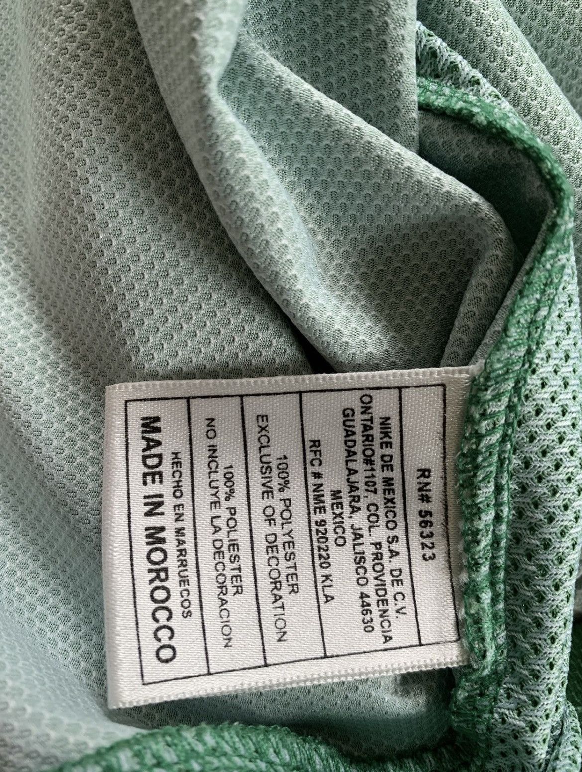 Nike 2006 Mexico fifa jersey Size US L / EU 52-54 / 3 - 11 Thumbnail
