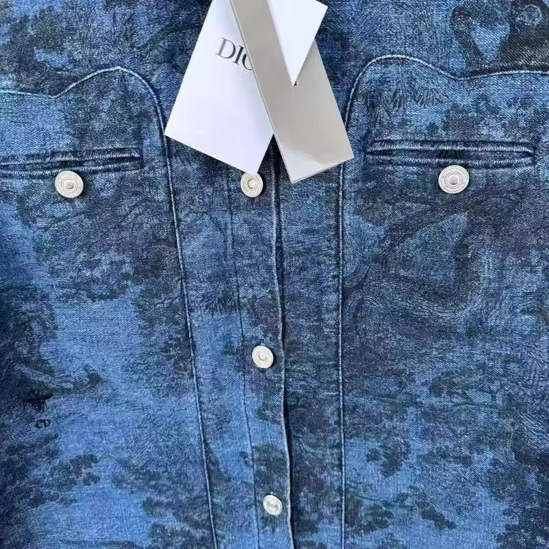 Dior Dior Phantom Zoo Denim Jacket 40 New With Tags Size M / US 6-8 / IT 42-44 - 3 Thumbnail