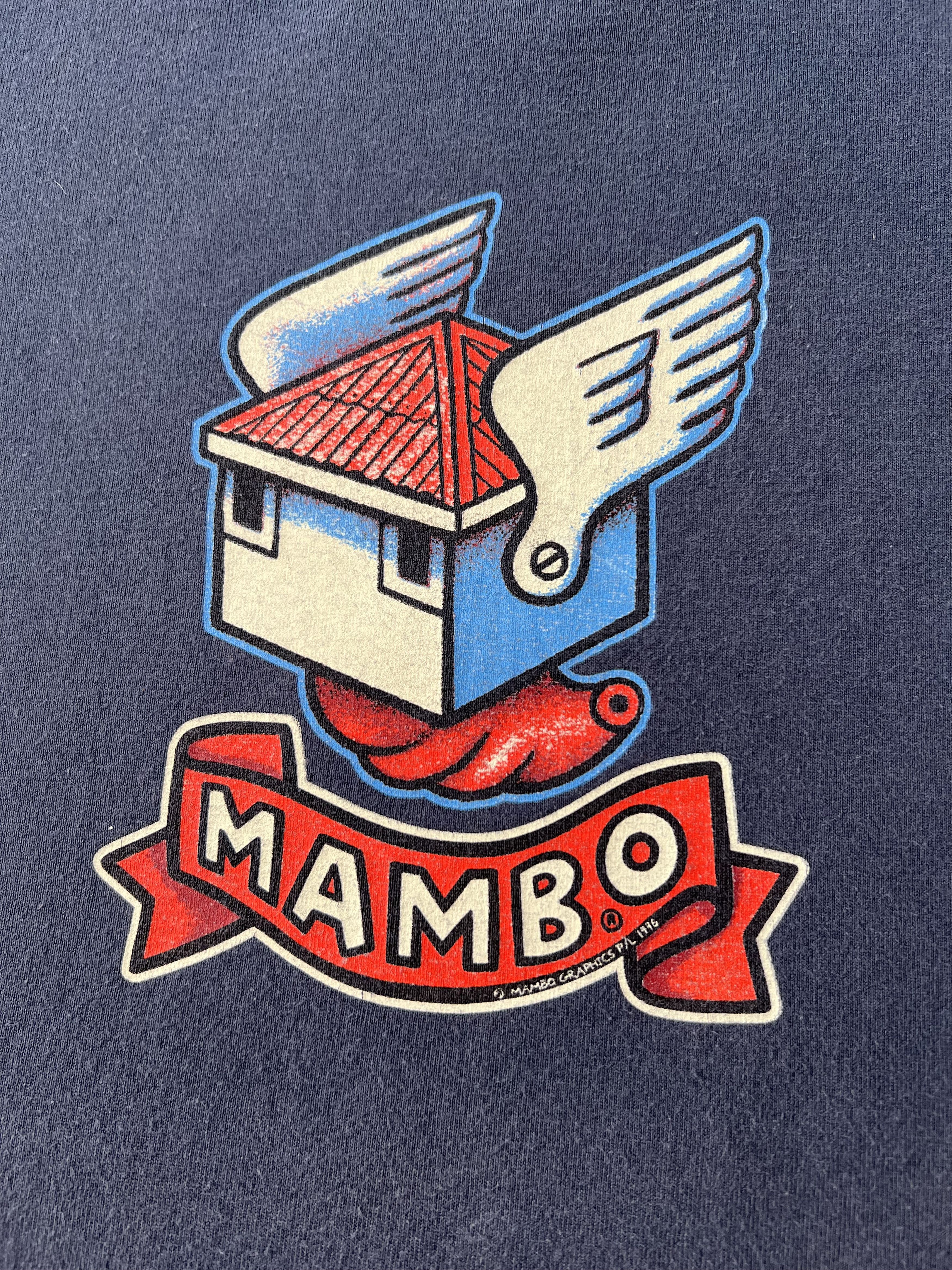 Mambo Vintage 1996 Mambo Surf Navy Long Sleeve T-shirt Size US L / EU 52-54 / 3 - 6 Thumbnail