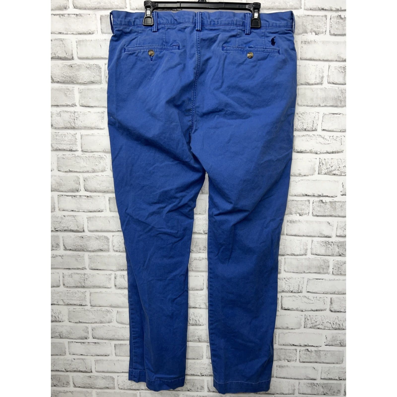 Polo Ralph Lauren Polo Ralph Lauren Pants Mens 36X34 Blue Stretch Straight Fit Comfort Size US M / EU 48-50 / 2 - 4 Thumbnail