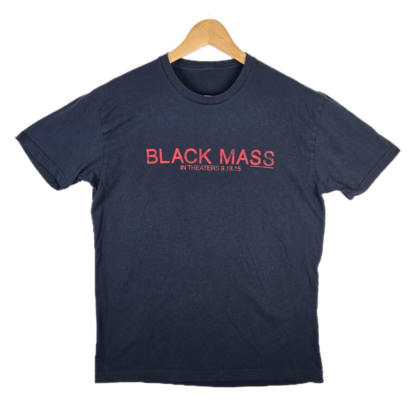 Next Level Black Mass Movie Promo Shirt Size Large 2015 Johnny Depp Size US L / EU 52-54 / 3 - 1 Thumbnail