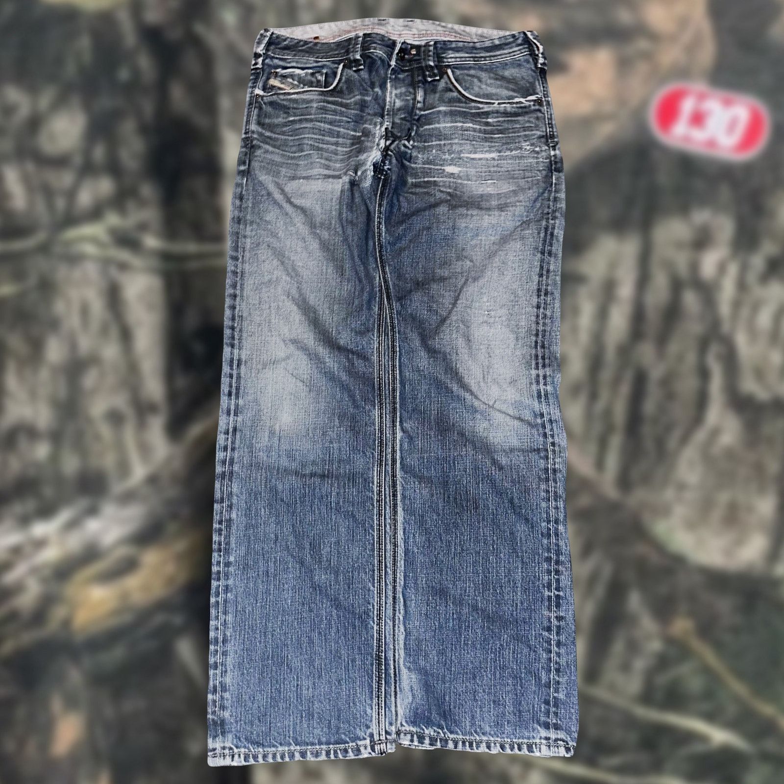 Diesel vintage y2k Diesel embroidery zipper boot cut flare jeans Size US 32 / EU 48 - 2 Thumbnail