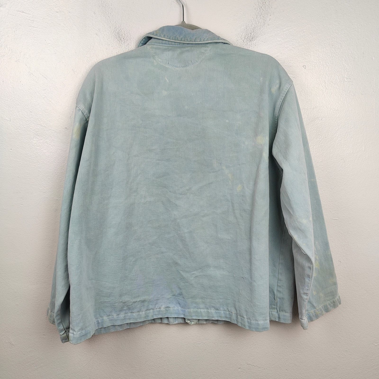 Other Olderbrother Chore Coat Size Medium Blue Twill Button Up Size M / US 6-8 / IT 42-44 - 5 Thumbnail