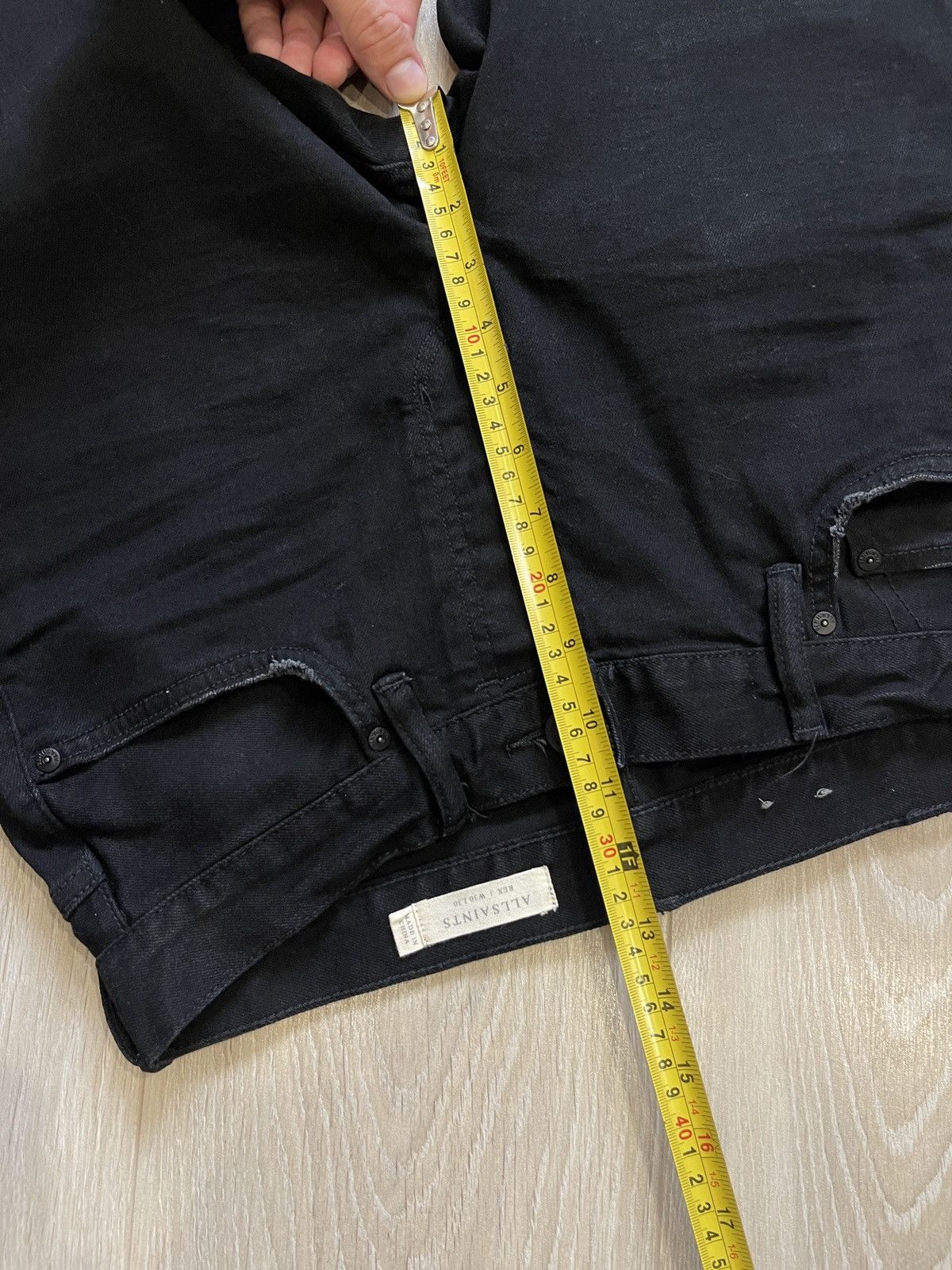 Allsaints Allsaints men’s black denim jeans 30 Size US 30 / EU 46 - 12 Thumbnail