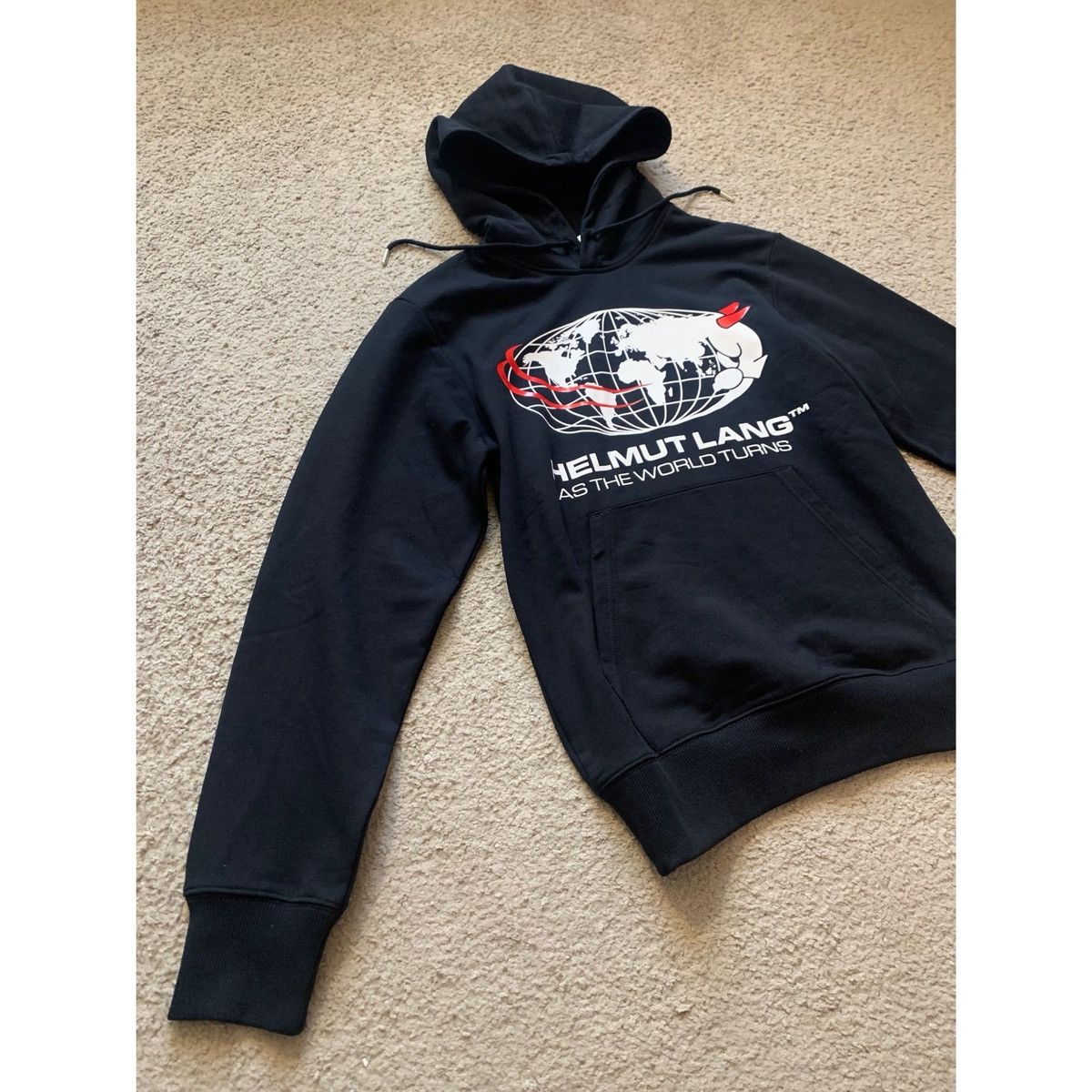 Helmut Lang HELMUT LANG AS THE WORLD TURNS HOODIE Size US S / EU 44-46 / 1 - 7 Thumbnail