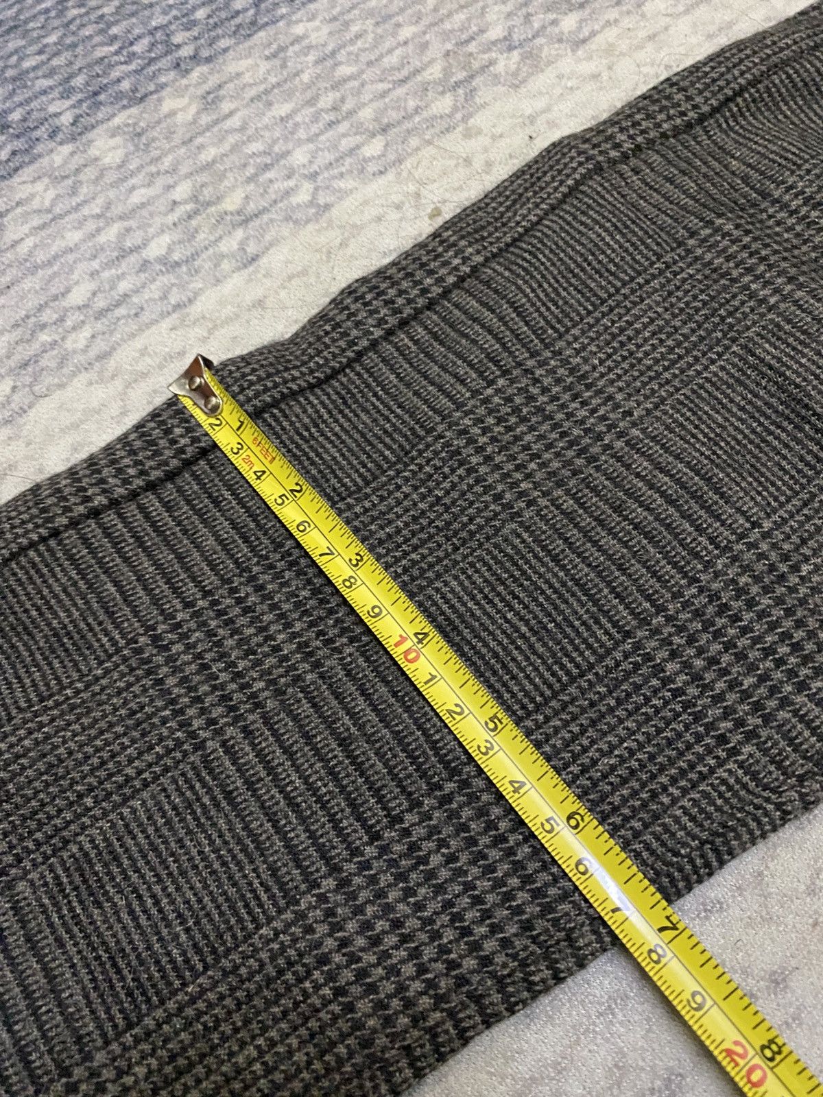 Issey Miyake × Zucca ZUCCA HERRINGBONE PLAID WOOL NYLON PANT Size US 28 / EU 44 - 9 Thumbnail