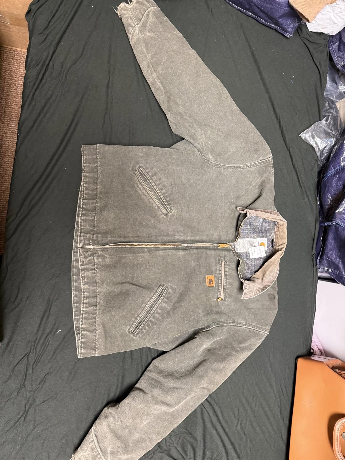 Carhartt Carhartt Detroit green jacket rare Size US XL / EU 56 / 4 - 1 Thumbnail