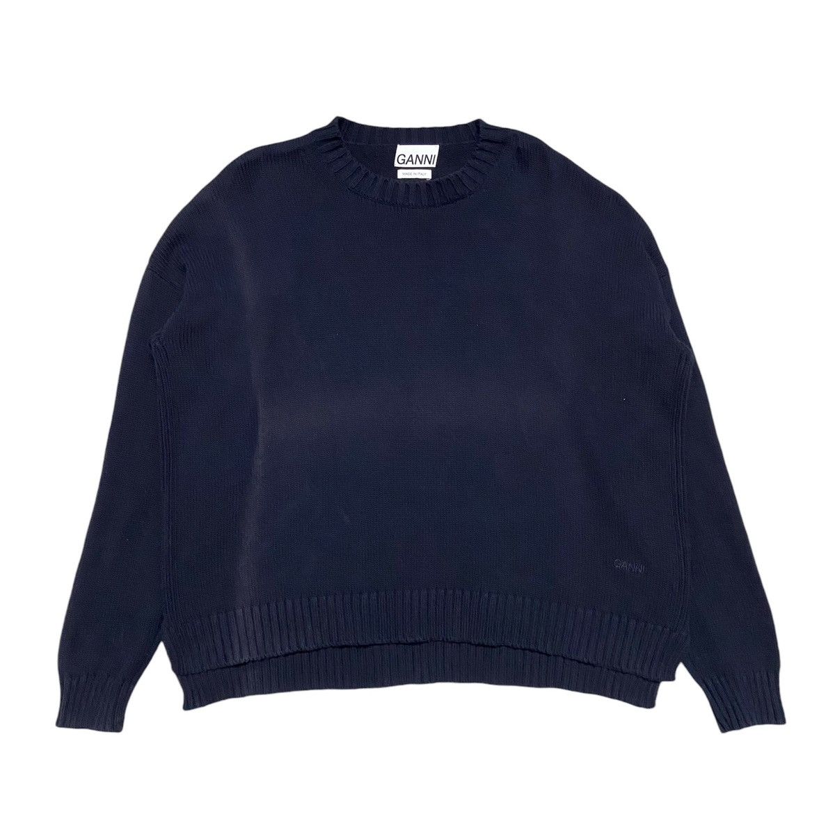 Designer × Gianni Valentino Ganni Sun Faded Knitwear Sweater Size US L / EU 52-54 / 3 - 1 Thumbnail