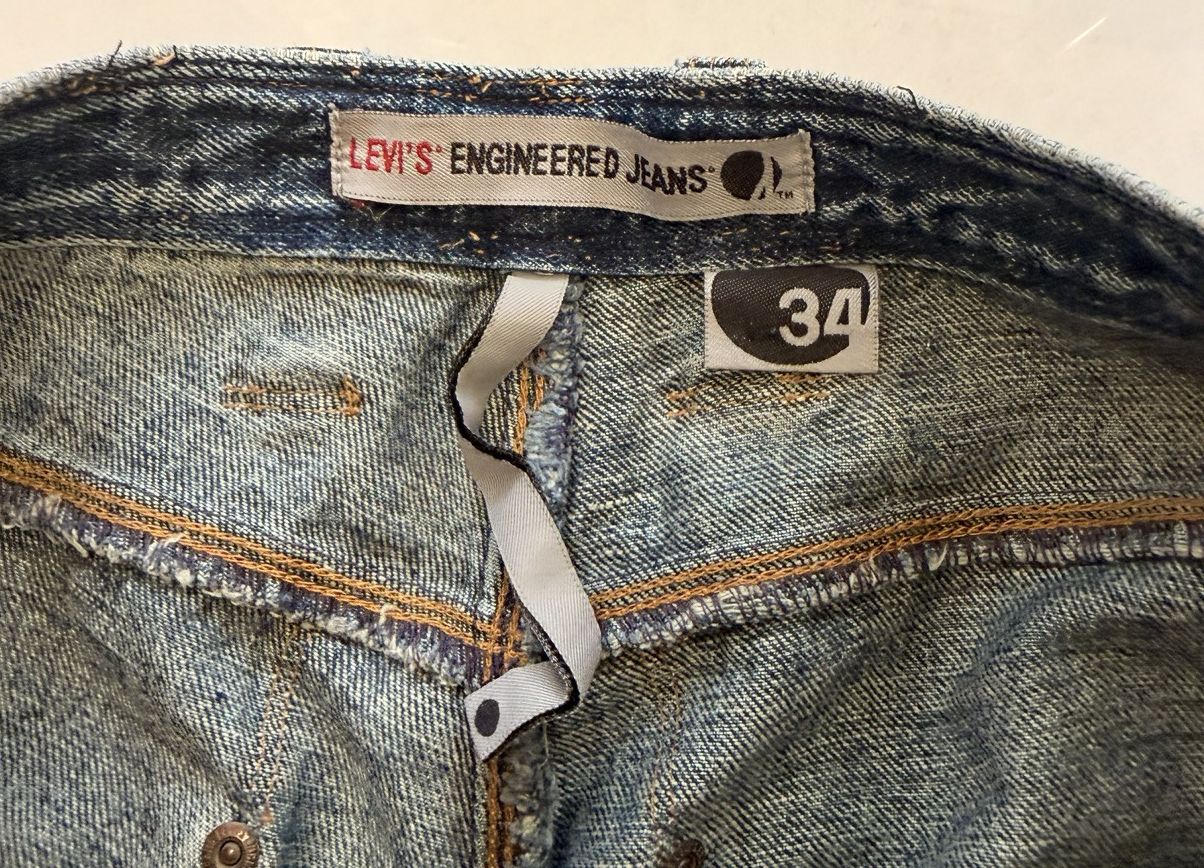 Levi's Levis Engineered Jeans with Skull Pockets Size US 34 / EU 50 - 7 Thumbnail