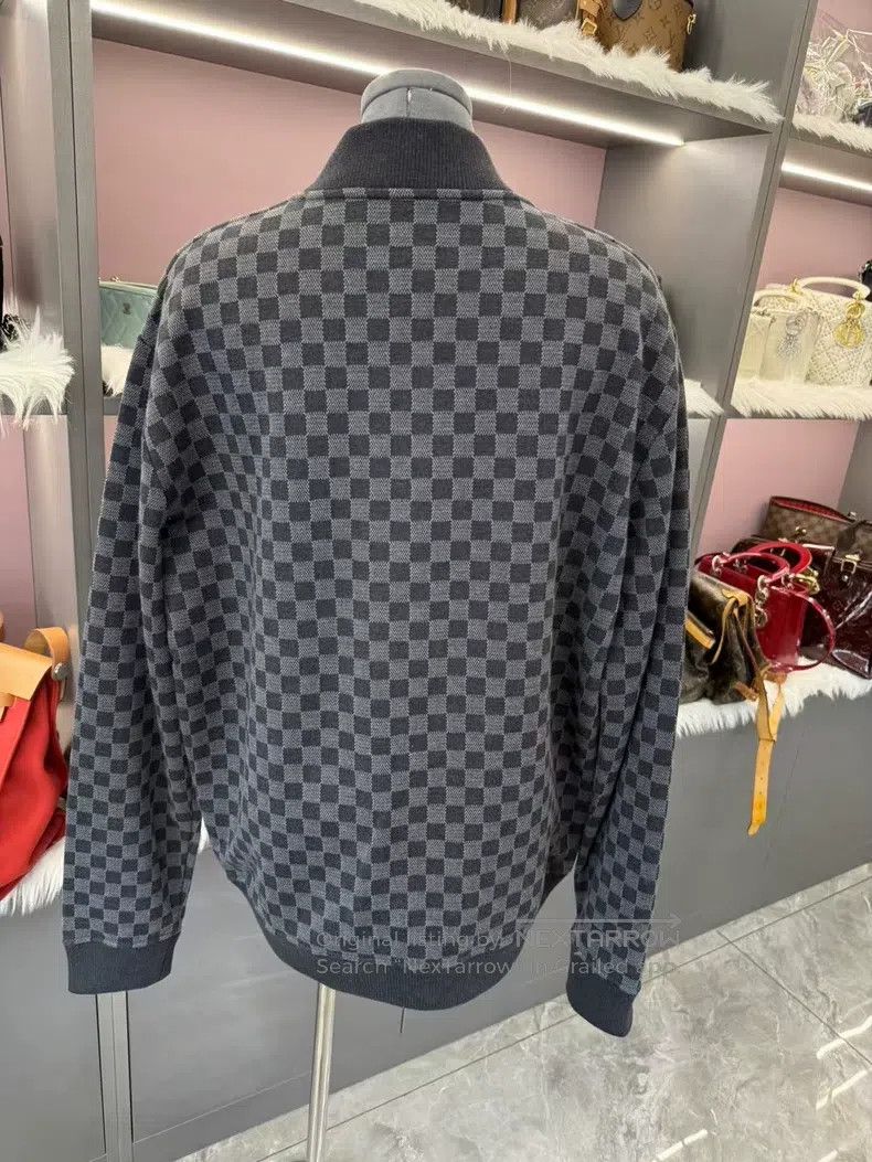 Louis Vuitton Louis Vuitton Checkerboard pinned cashmere jacket Size US XL / EU 56 / 4 - 3 Thumbnail