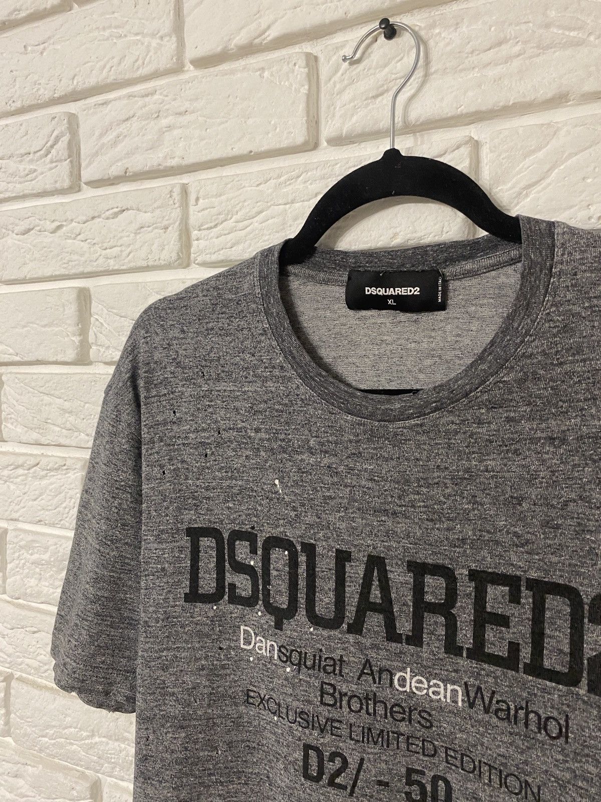 Designer × Dsquared2 Dsquared2 Big logo tee t-shirt Size US XL / EU 56 / 4 - 3 Thumbnail