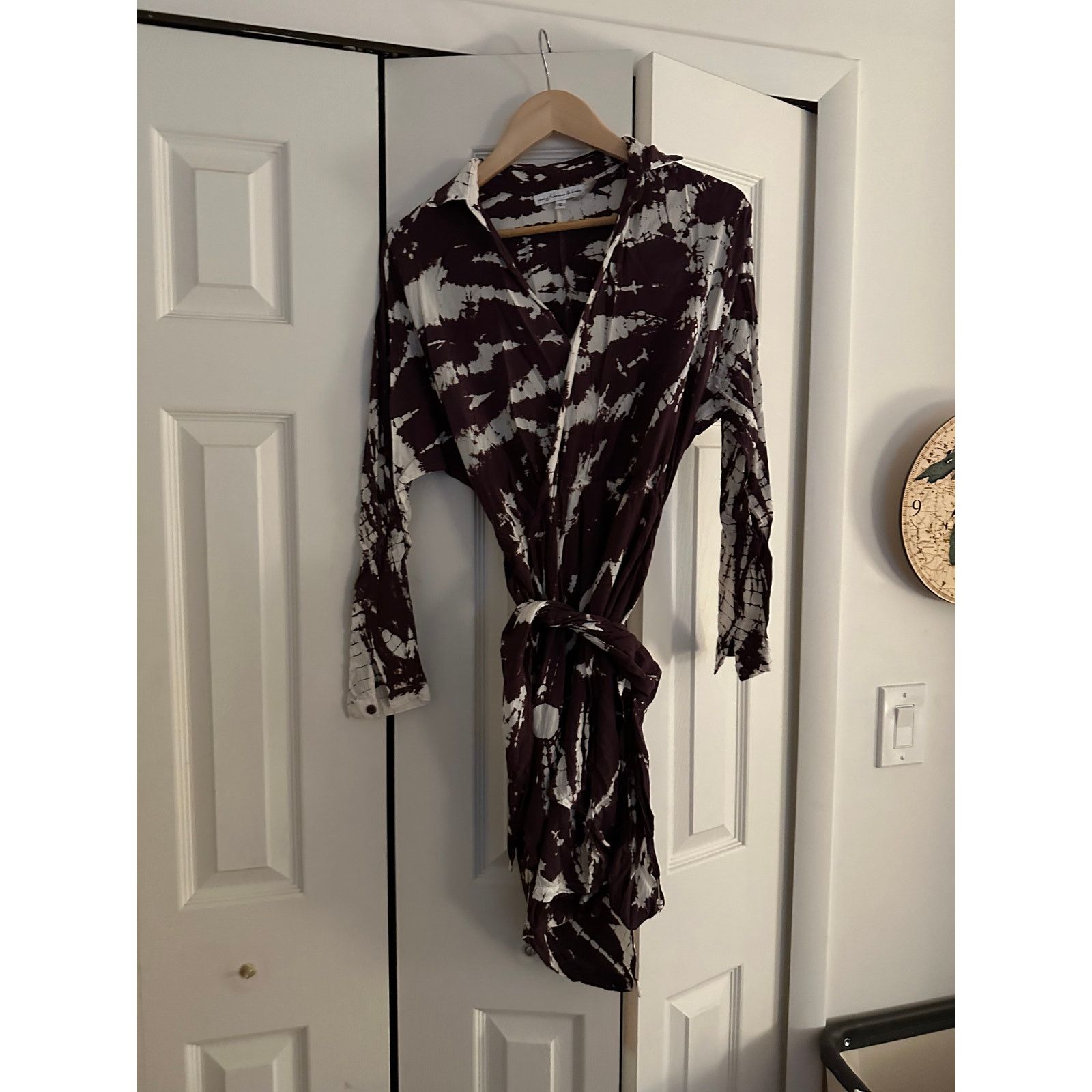 Young Fabulous & Broke Young Fabulous & Broke S Long-Sleeved Tie Dye Dress Size S / US 4 / IT 40 - 1 Thumbnail