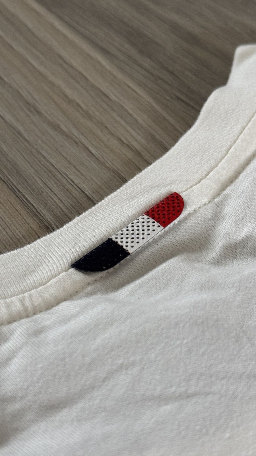 Moncler Moncler Rubber Logo Patch T-Shirt Size US S / EU 44-46 / 1 - 6 Thumbnail